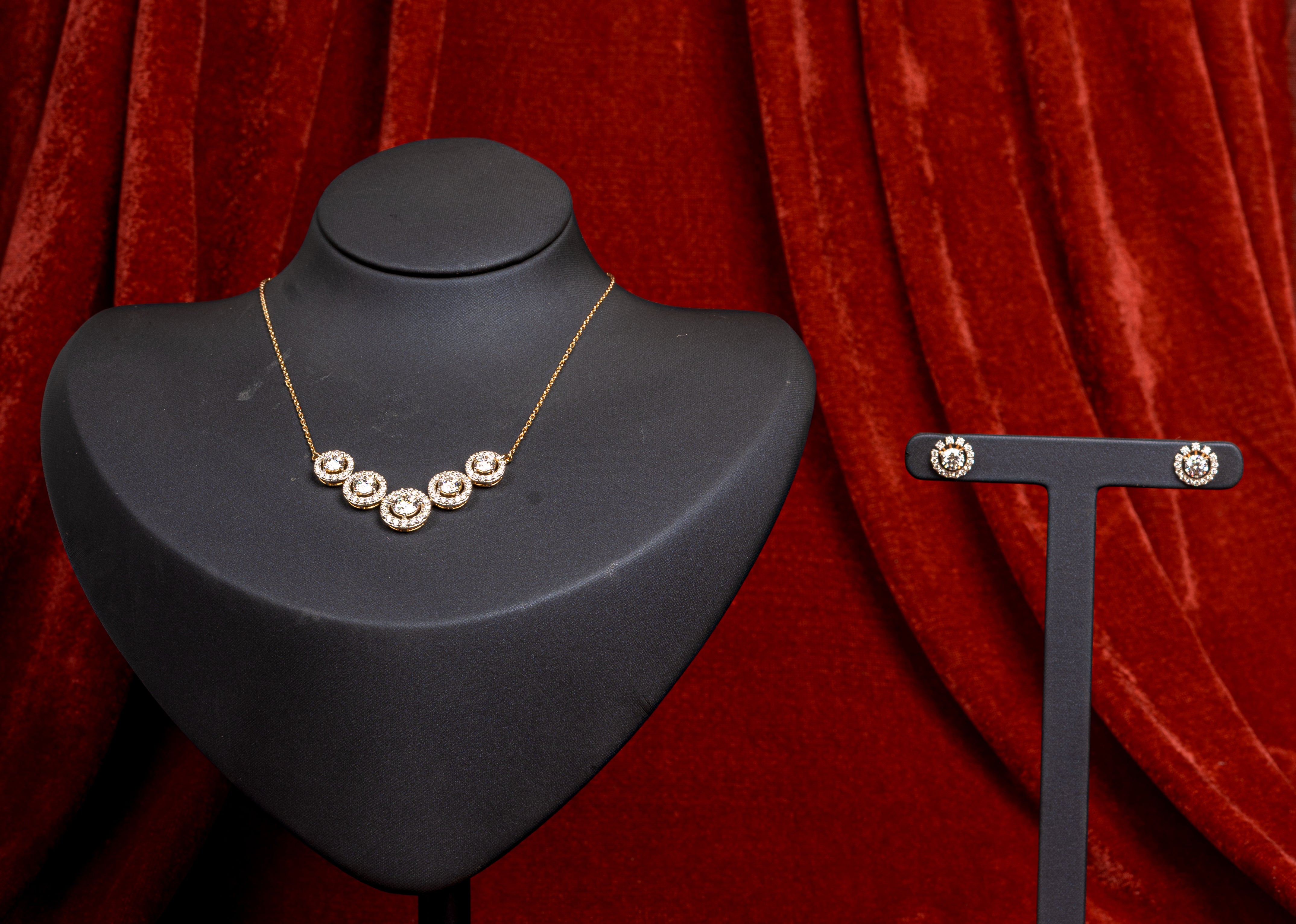 Celestial Crystal Necklace Set