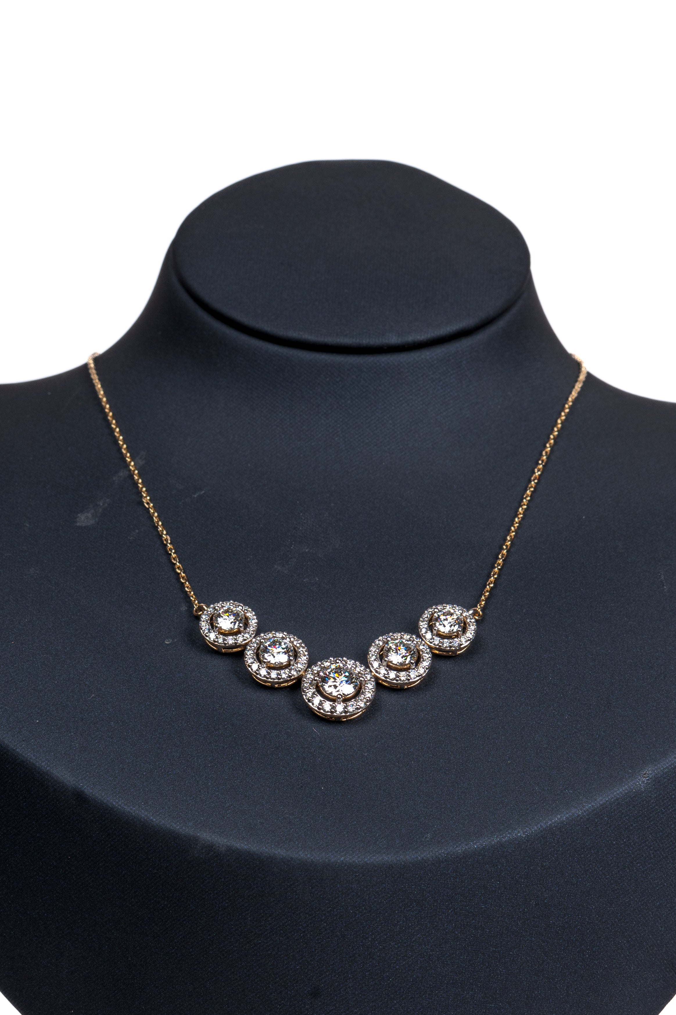Celestial Halo Crystal Necklace Set