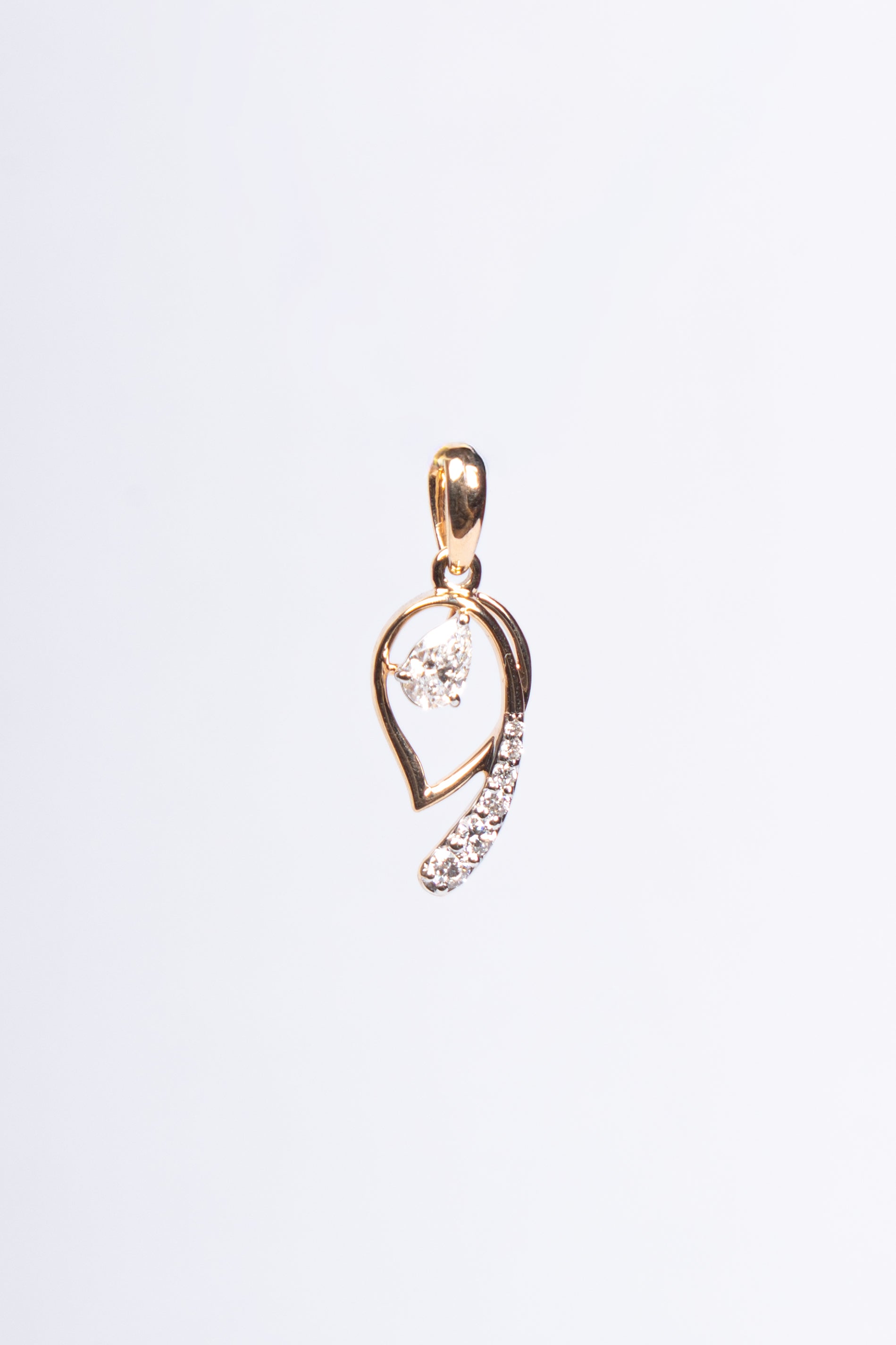Celestia Whisper Leaf Pendant
