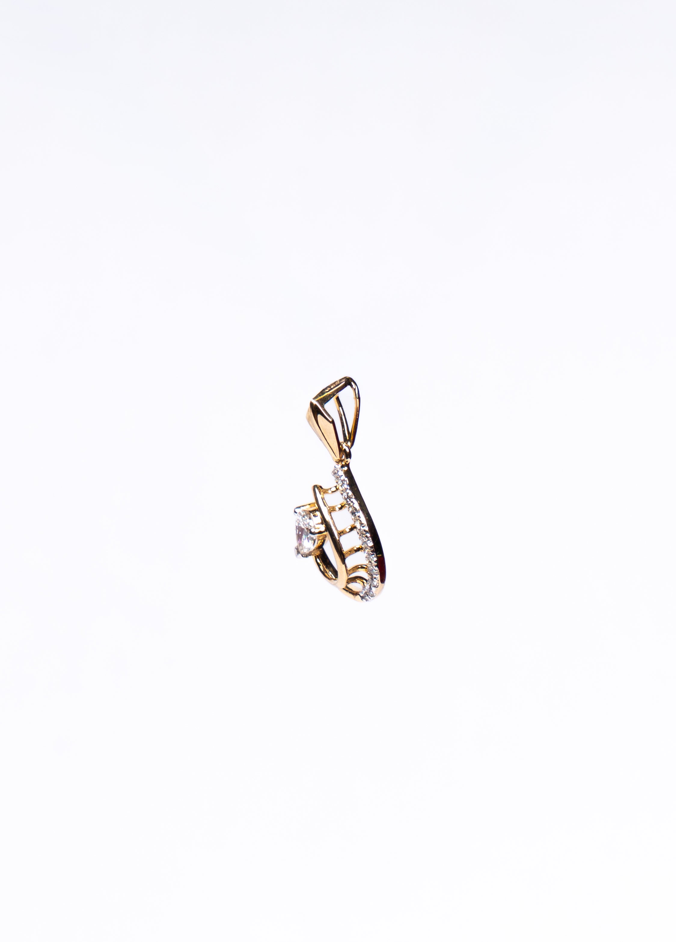 Aurielle Teardrop Grace Pendant