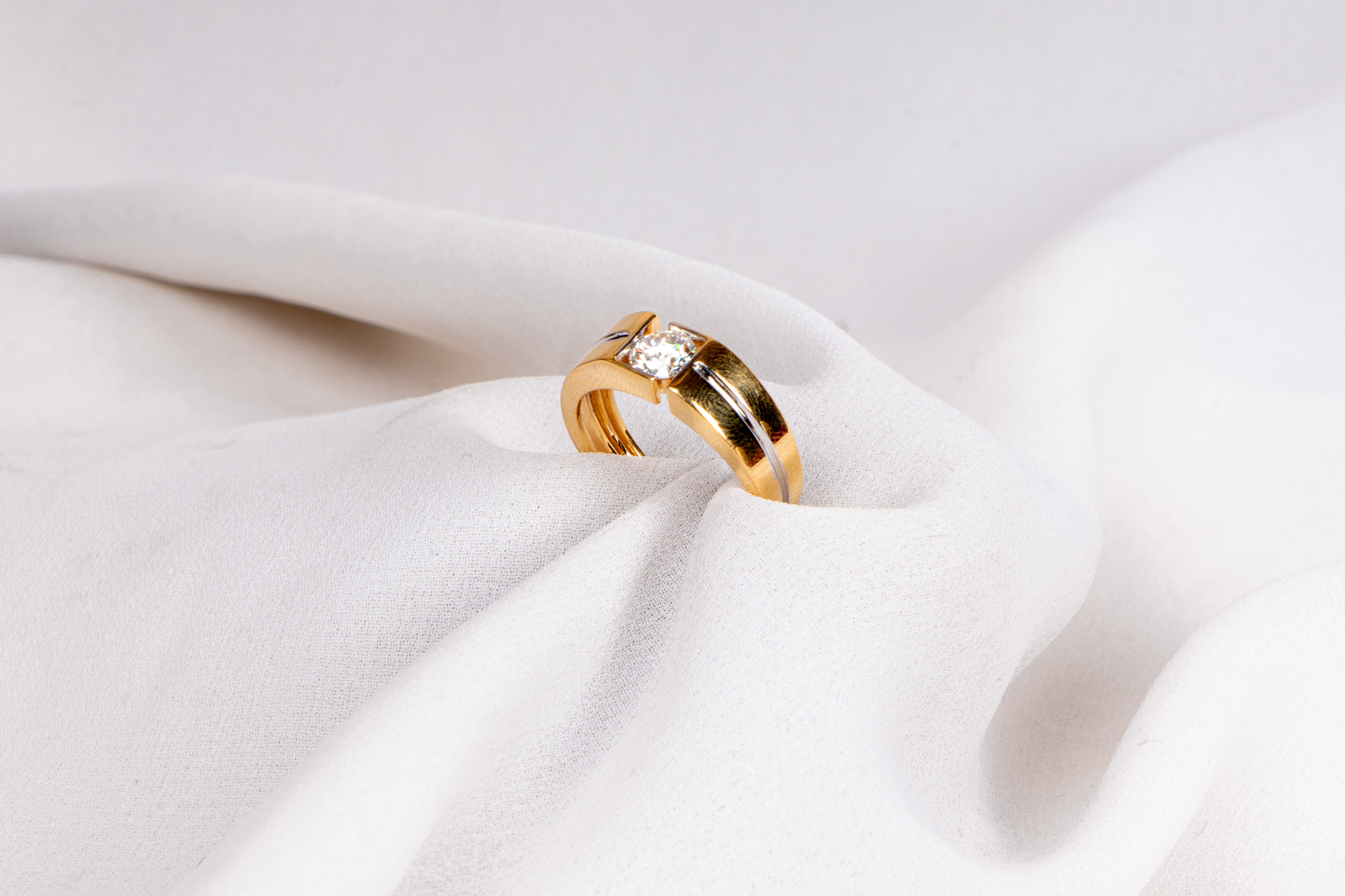 Men's Engagement Band Ring