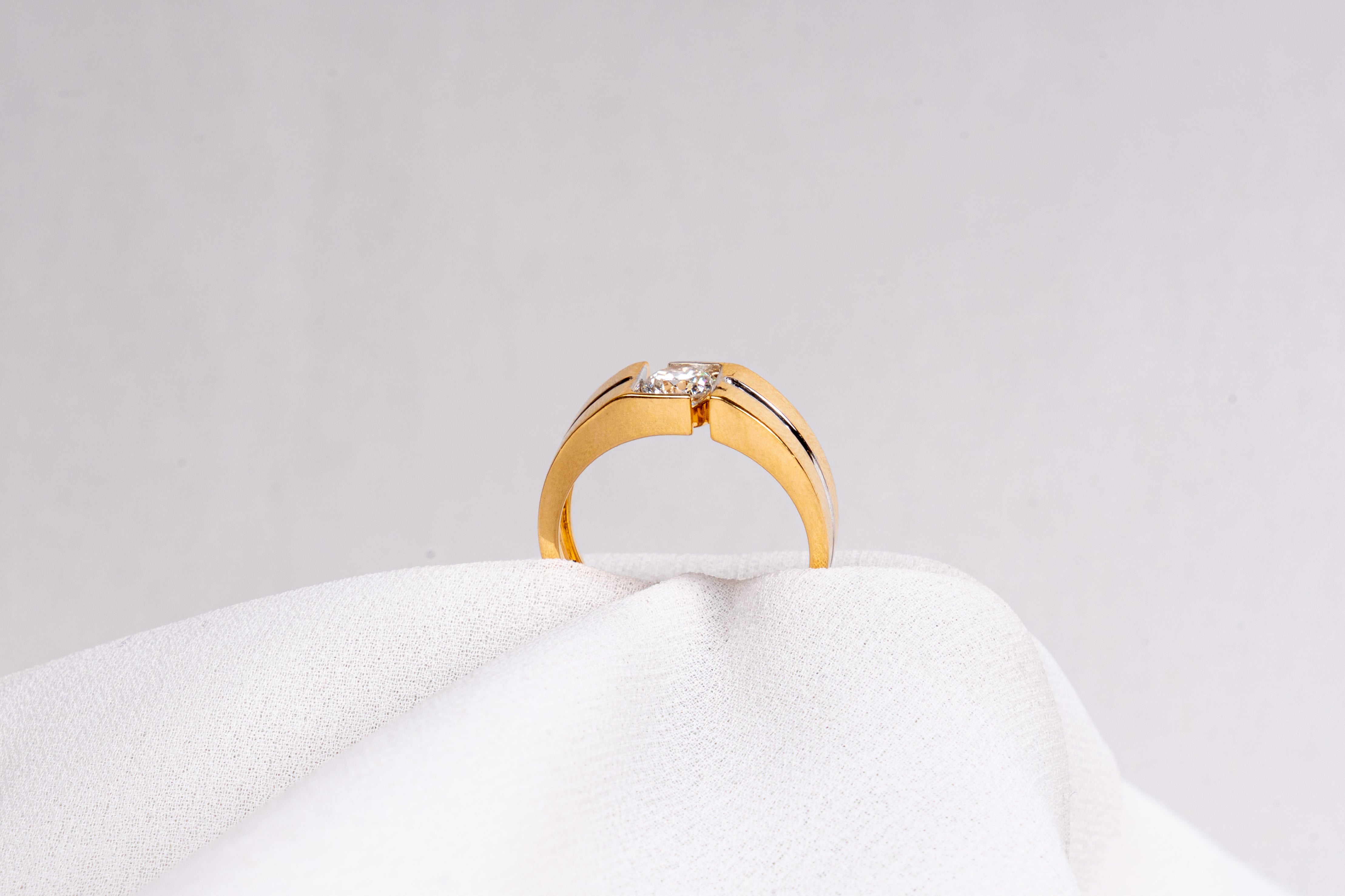 Men's Engagement Band Ring