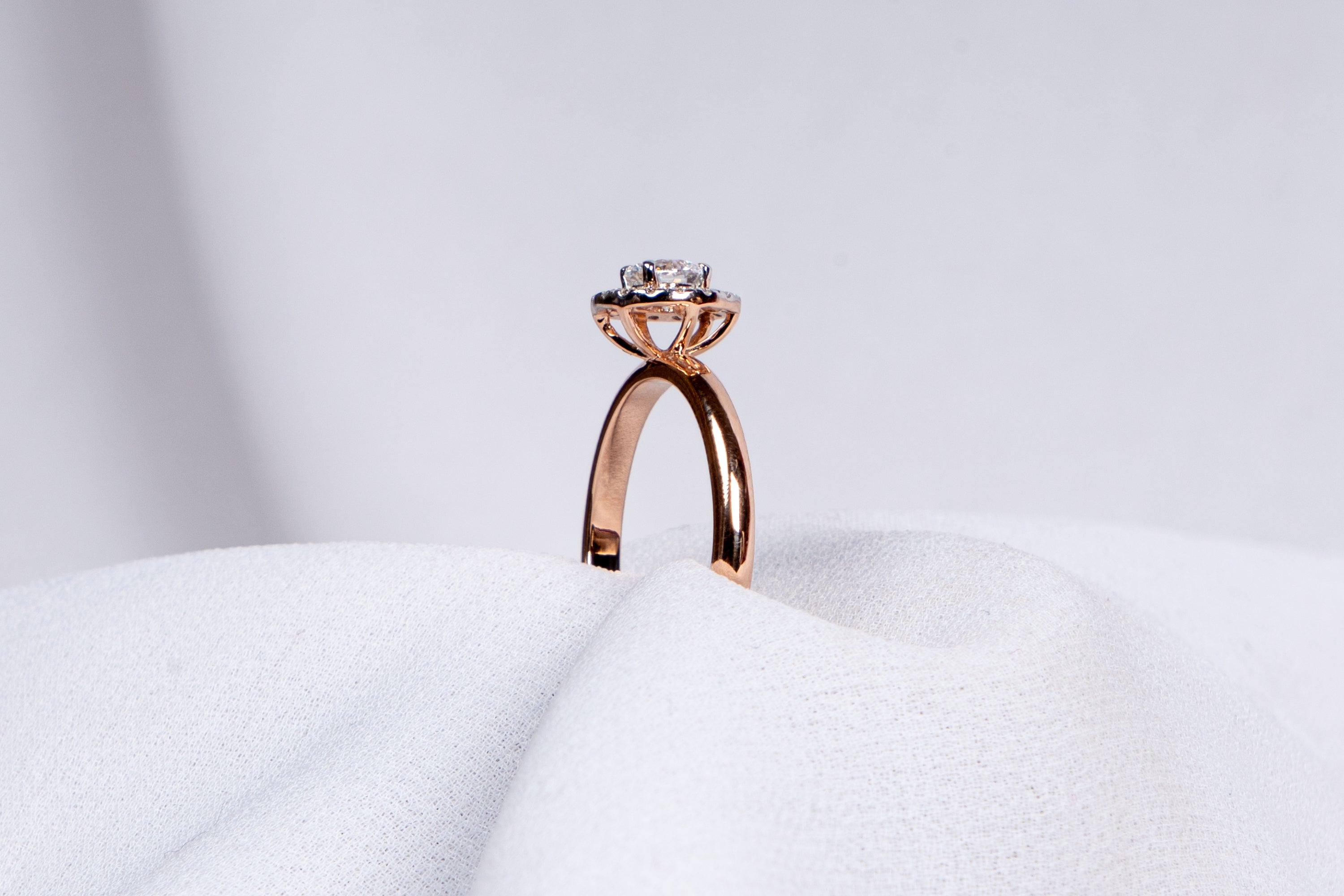 Classic Halo Engagement Ring