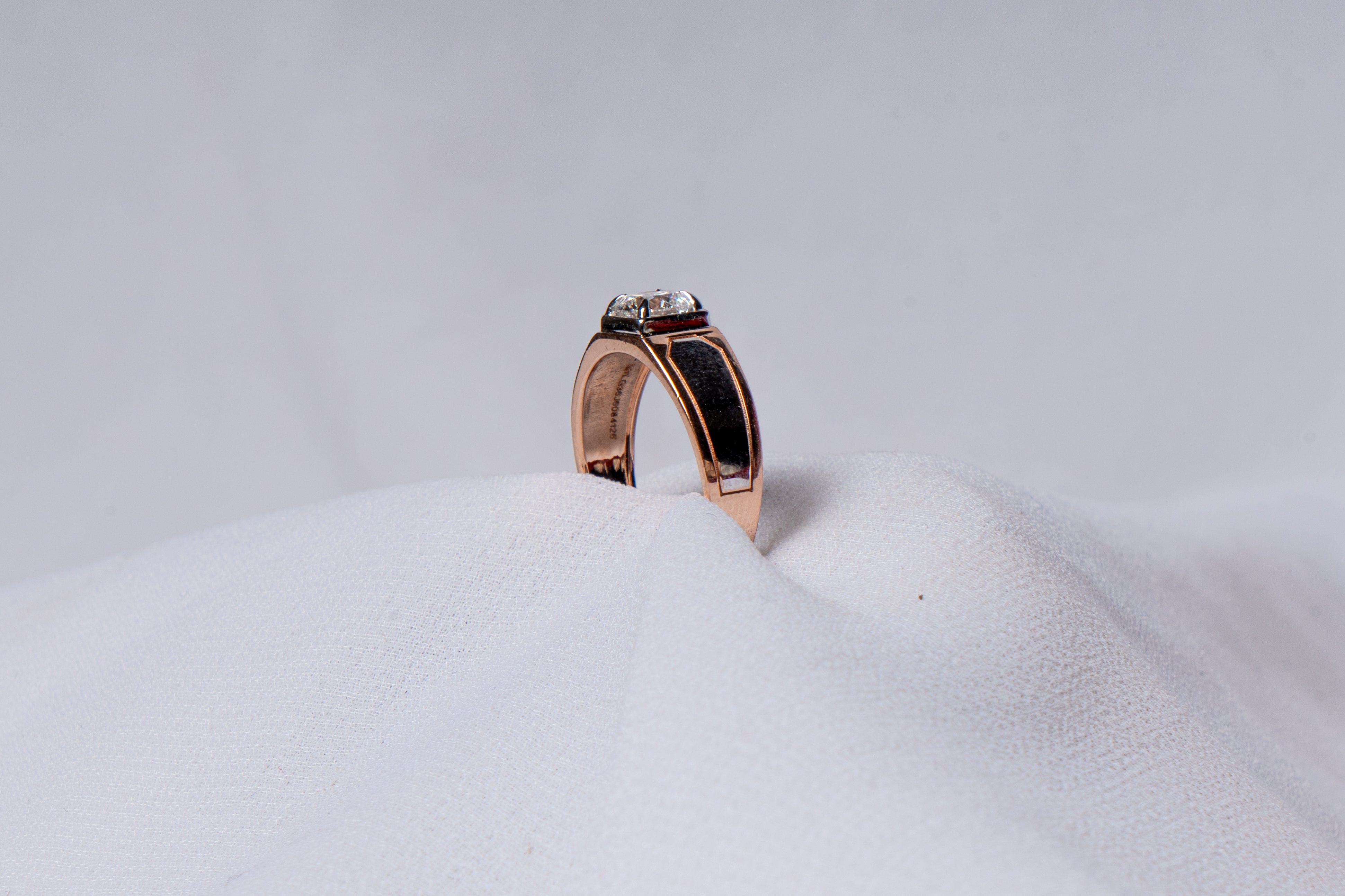 Men's Solitaire Diamond Ring