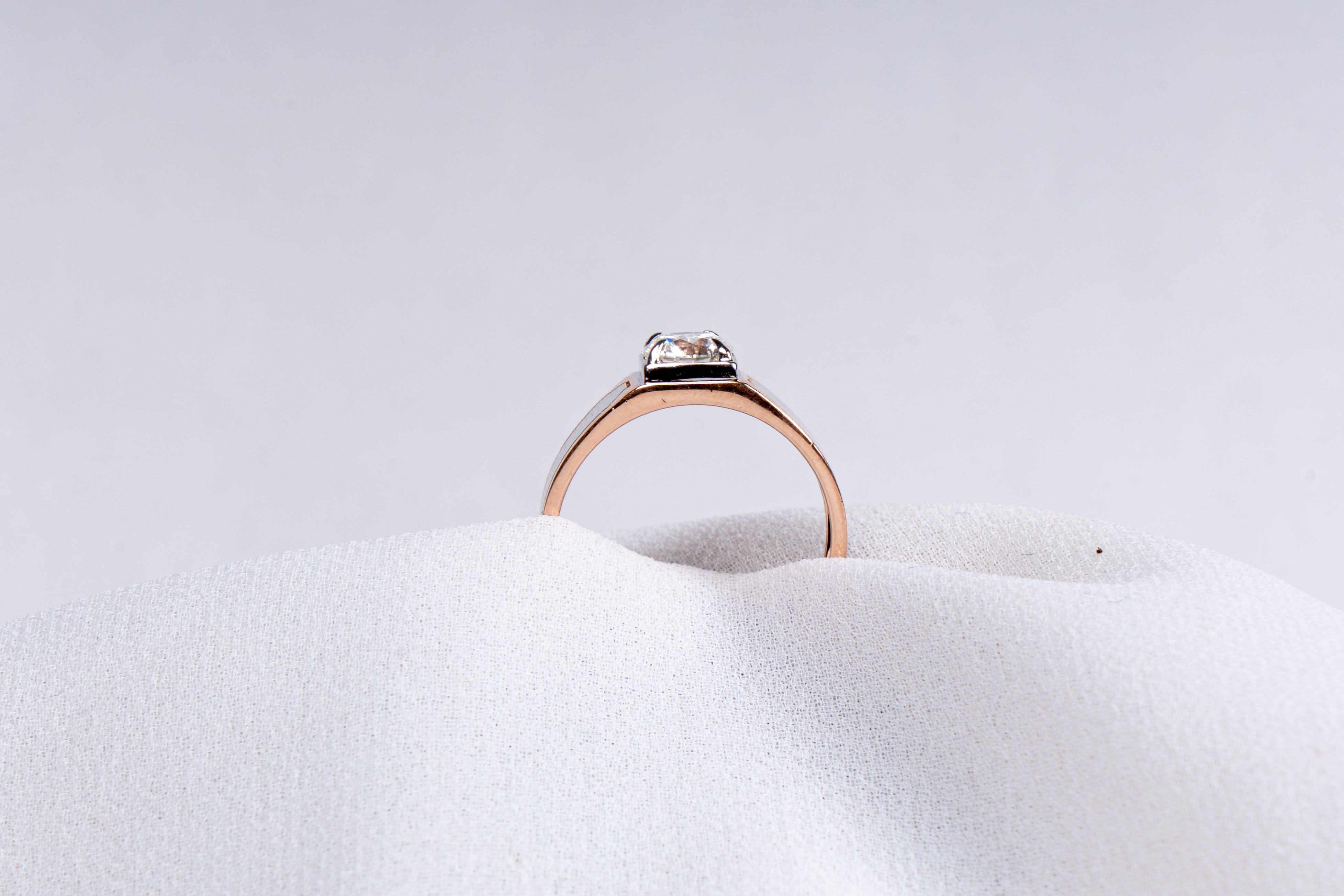 Men's Solitaire Diamond Ring