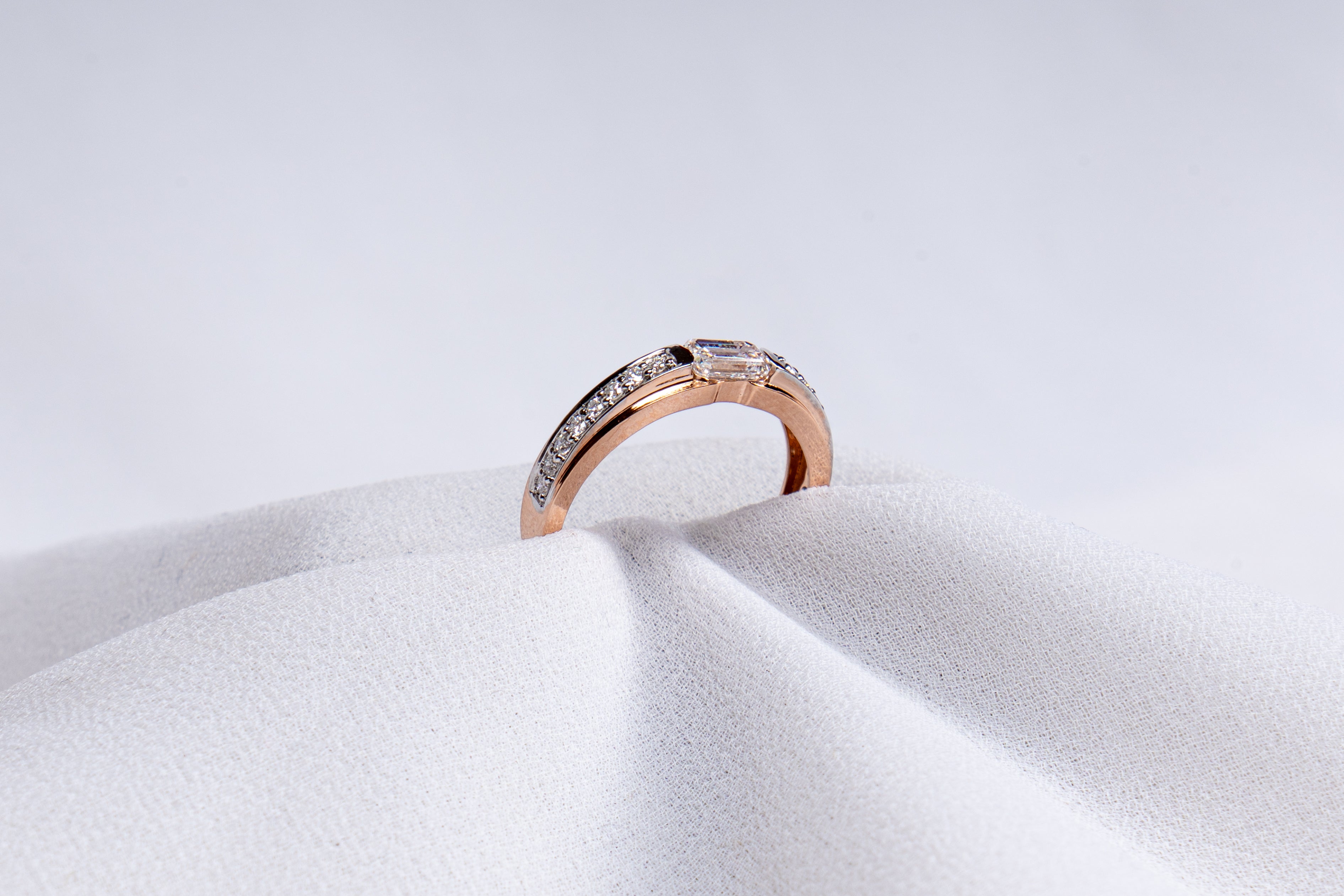 Elara Pavilion Diamond Ring