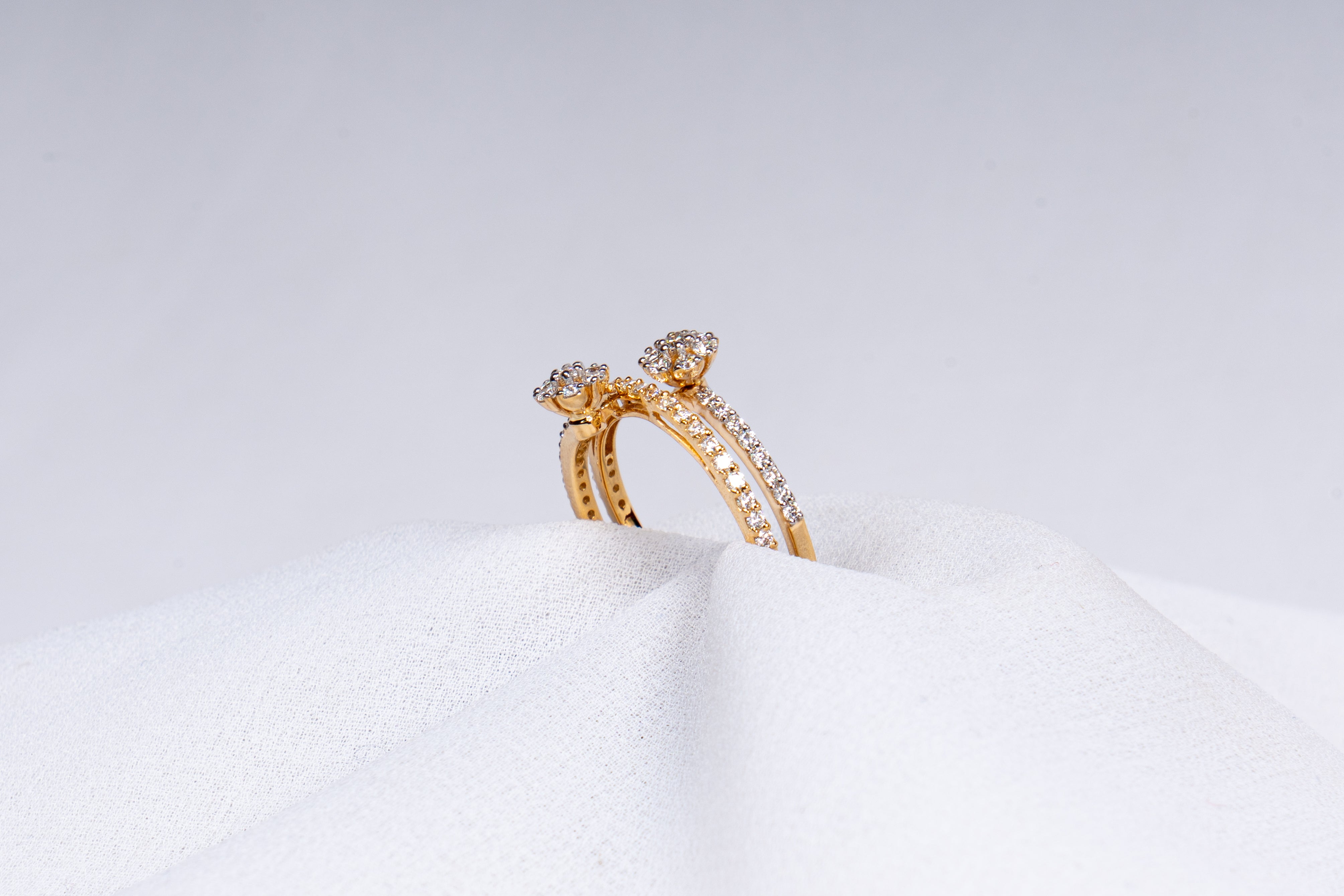 Blossom Duet Diamond Ring