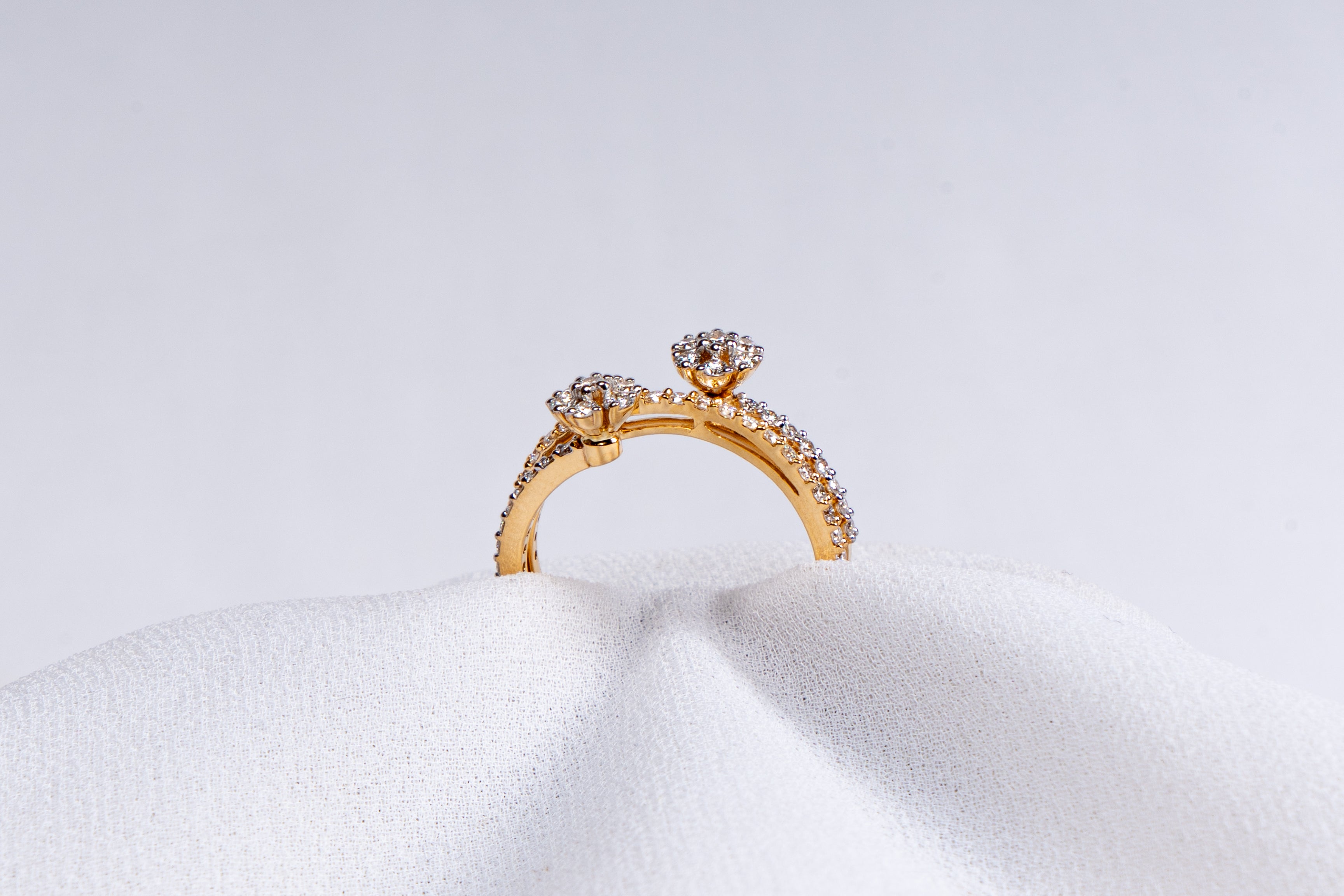 Blossom Duet Diamond Ring