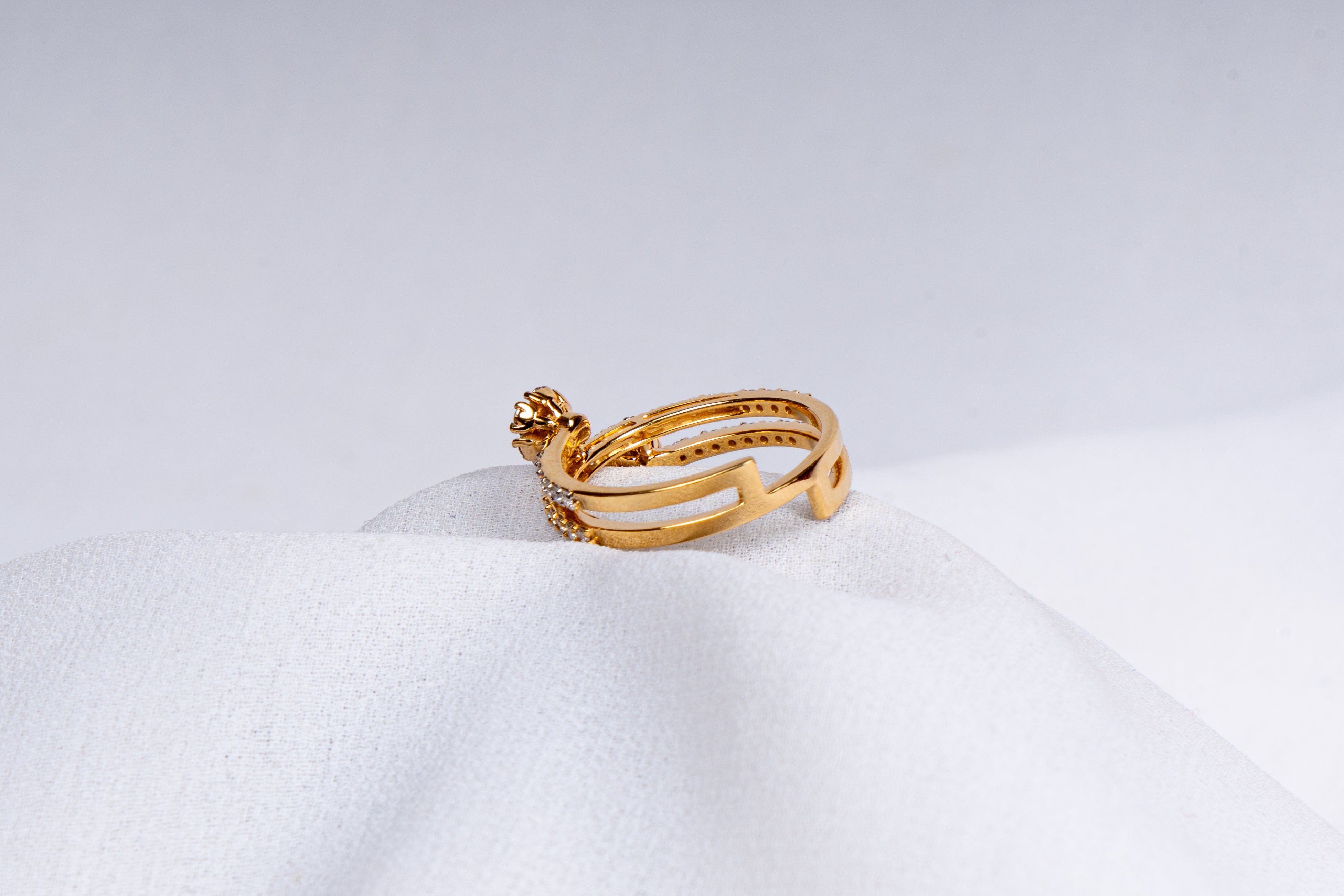 Blossom Duet Diamond Ring