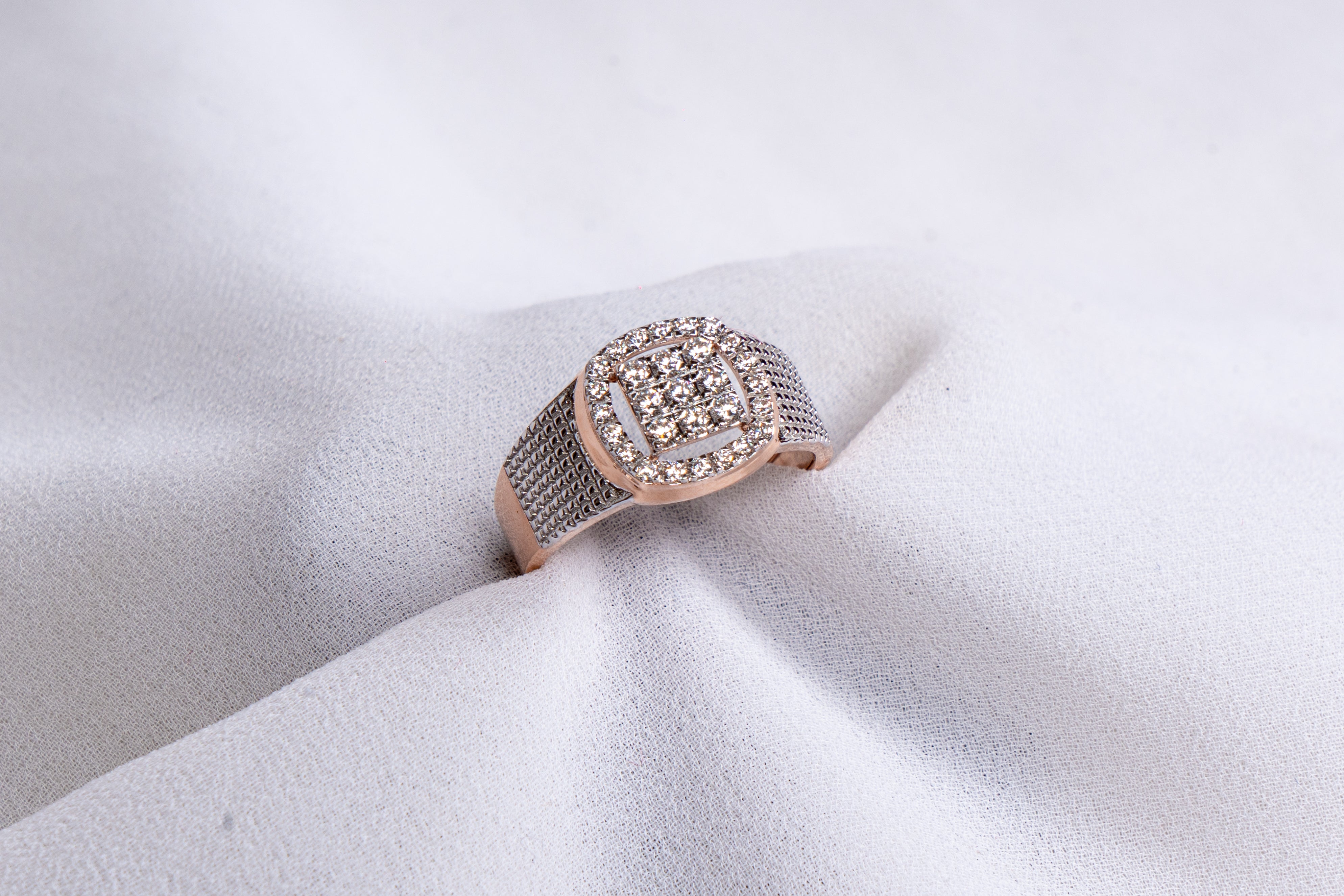 Imperial Radiance Cluster Ring