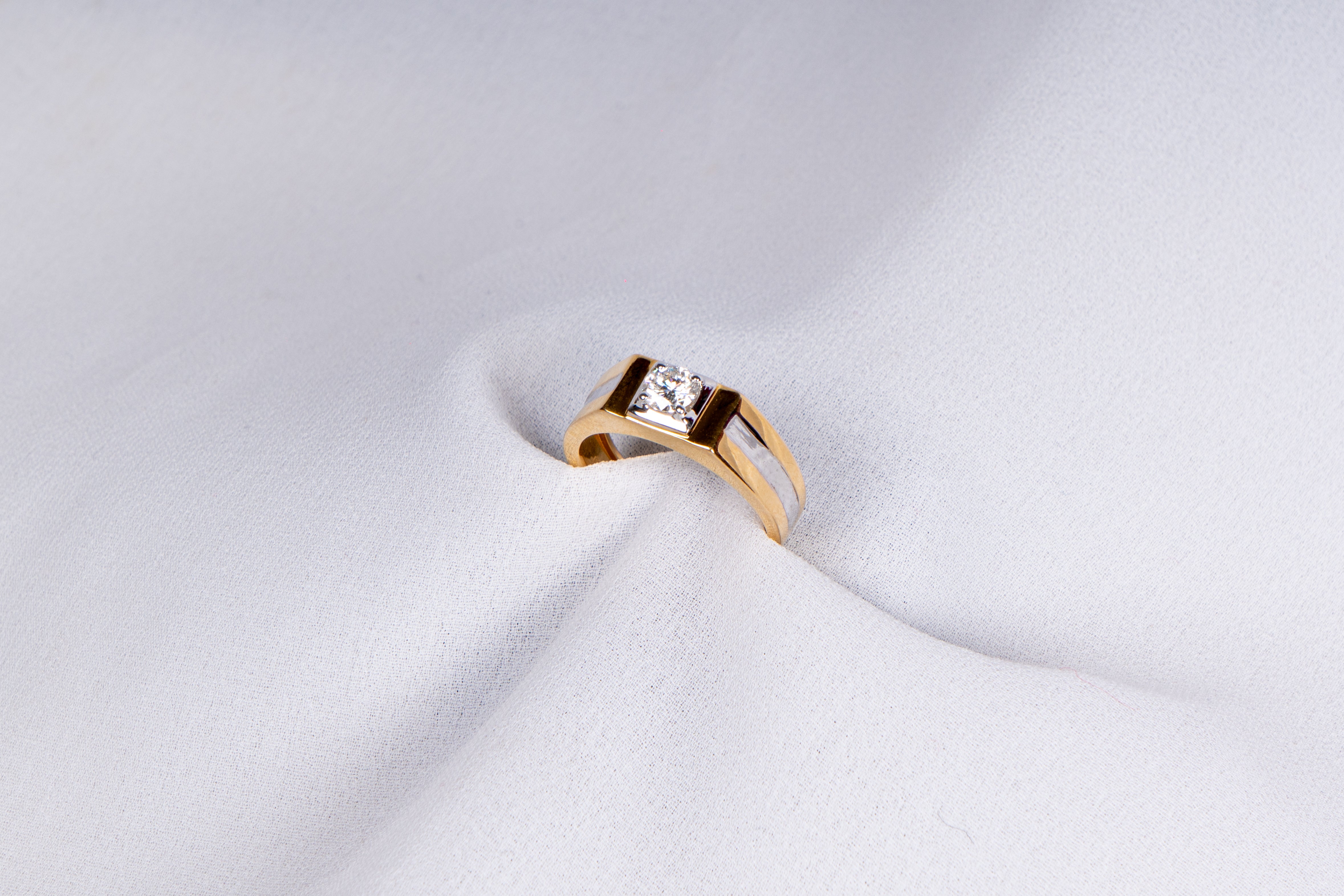 Regal Axis Solitaire Ring