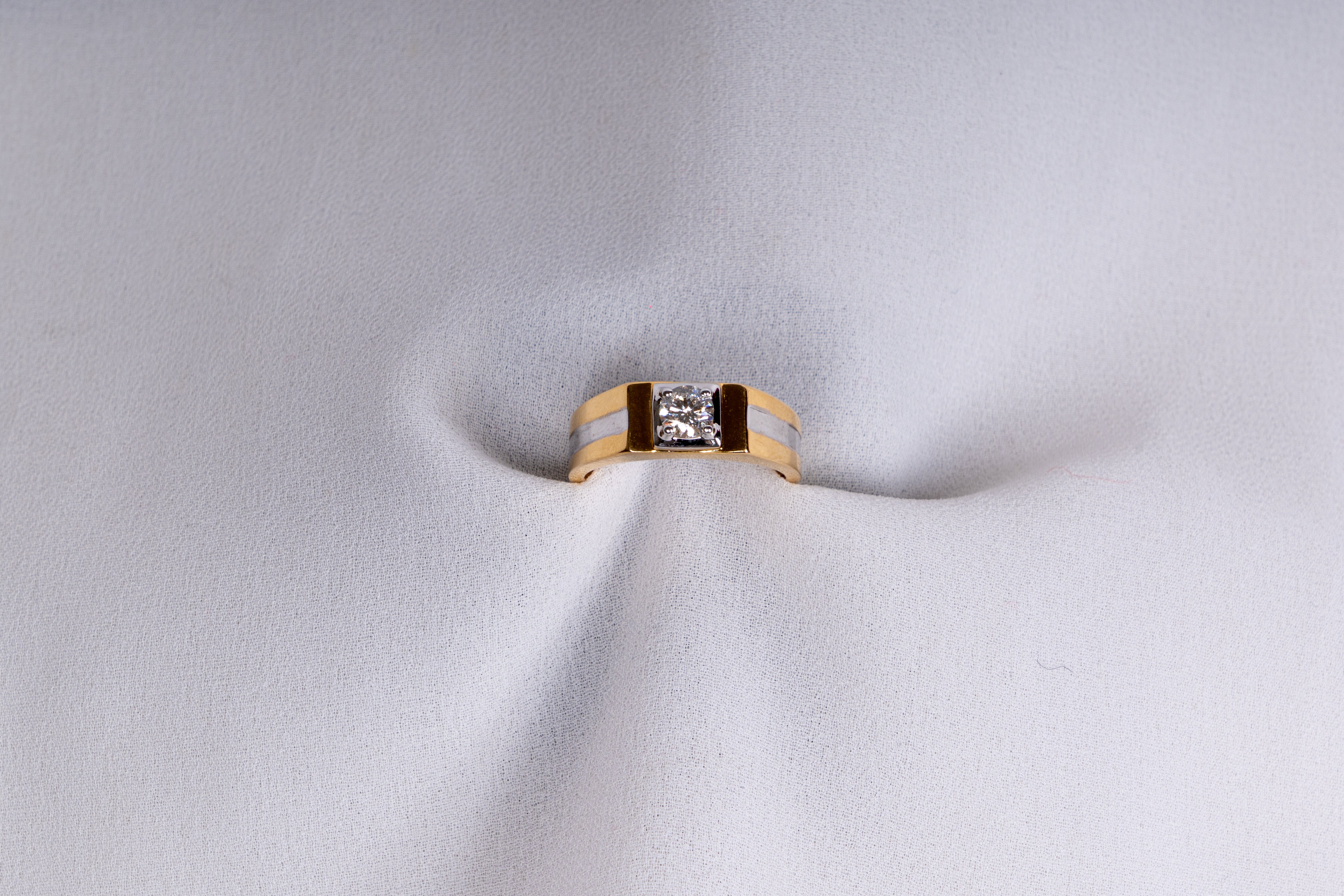 Regal Axis Solitaire Ring