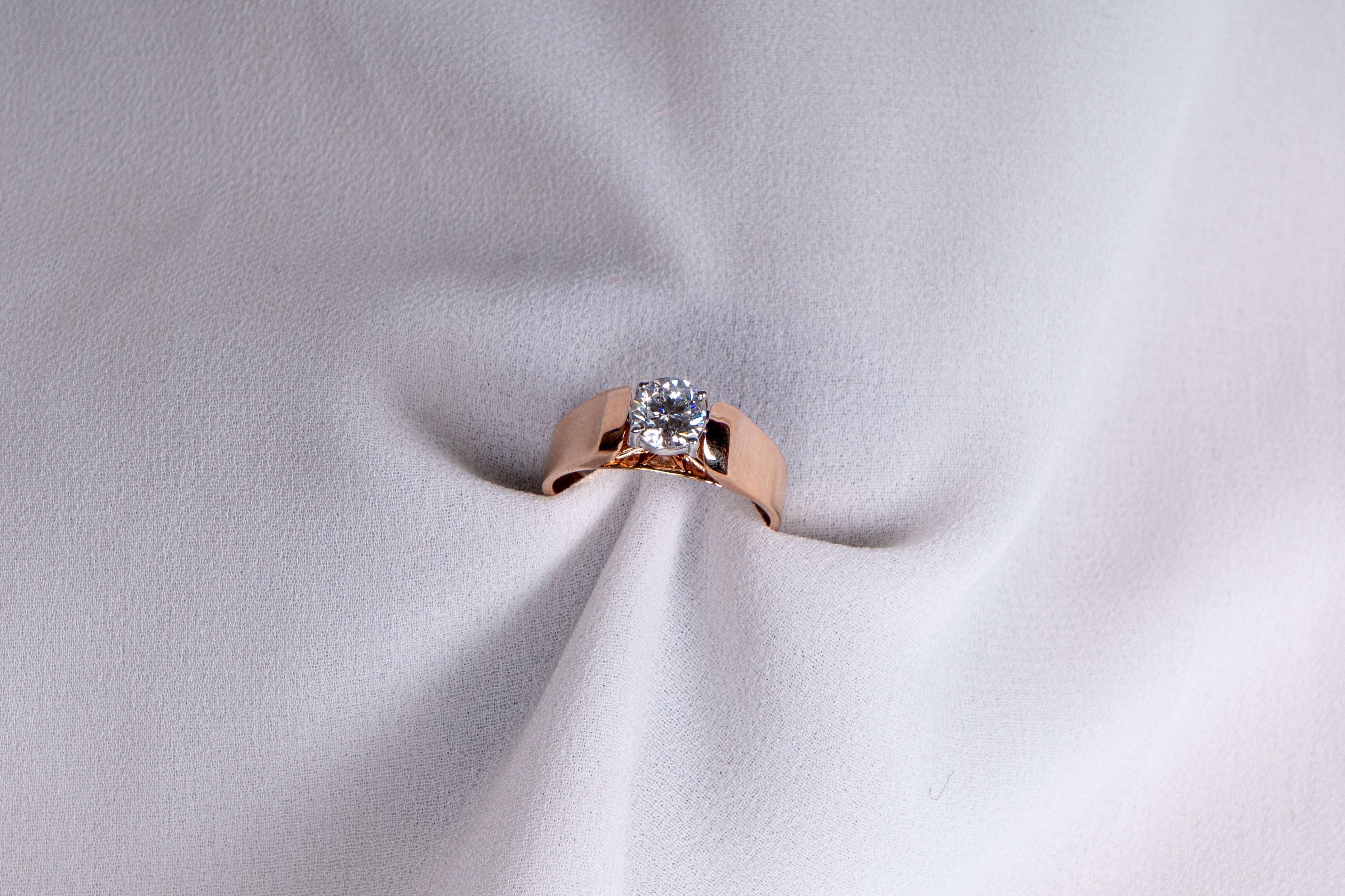 Imperial Solitaire Diamond Ring