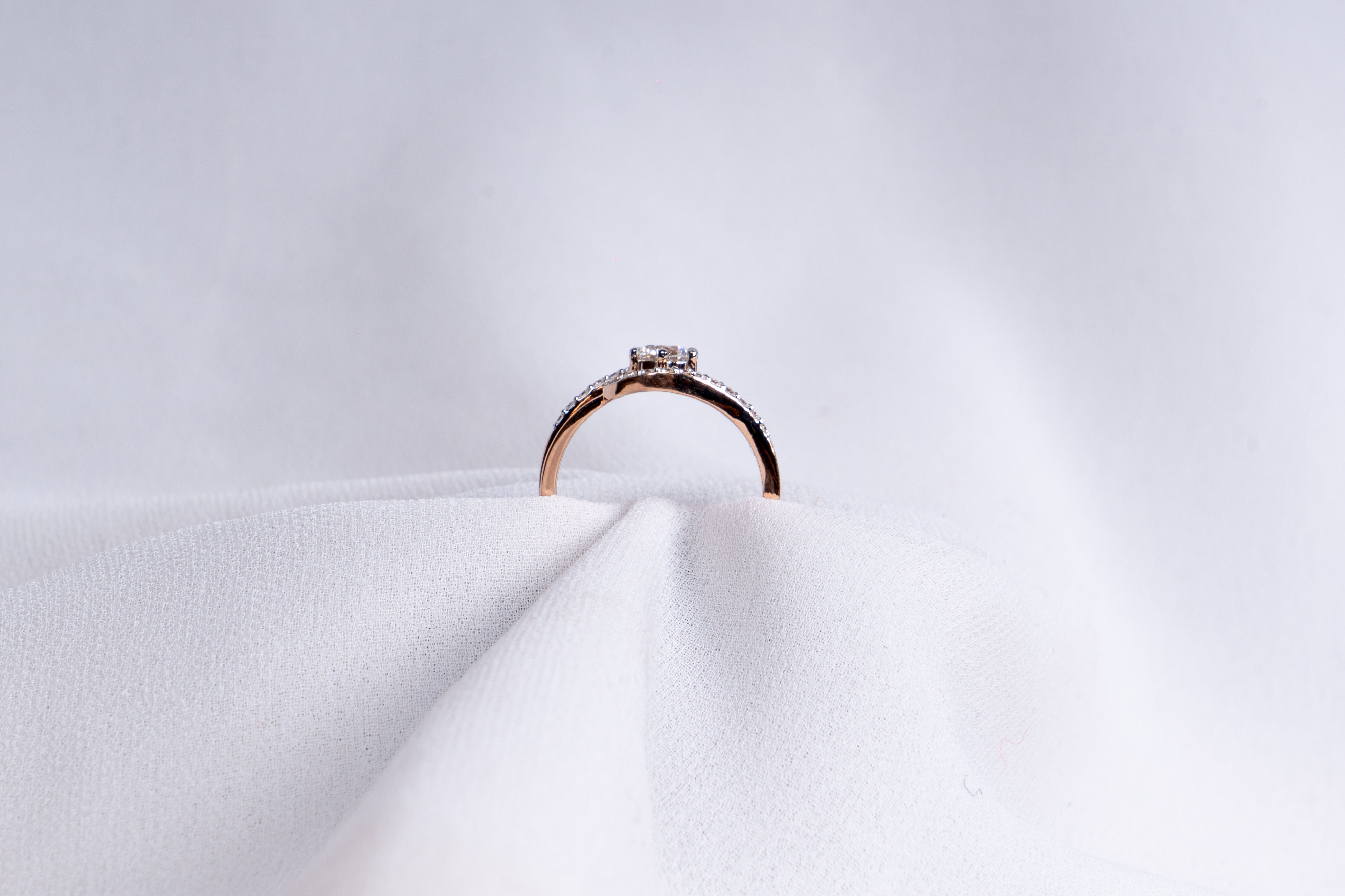 Celestial Halo Diamond Ring