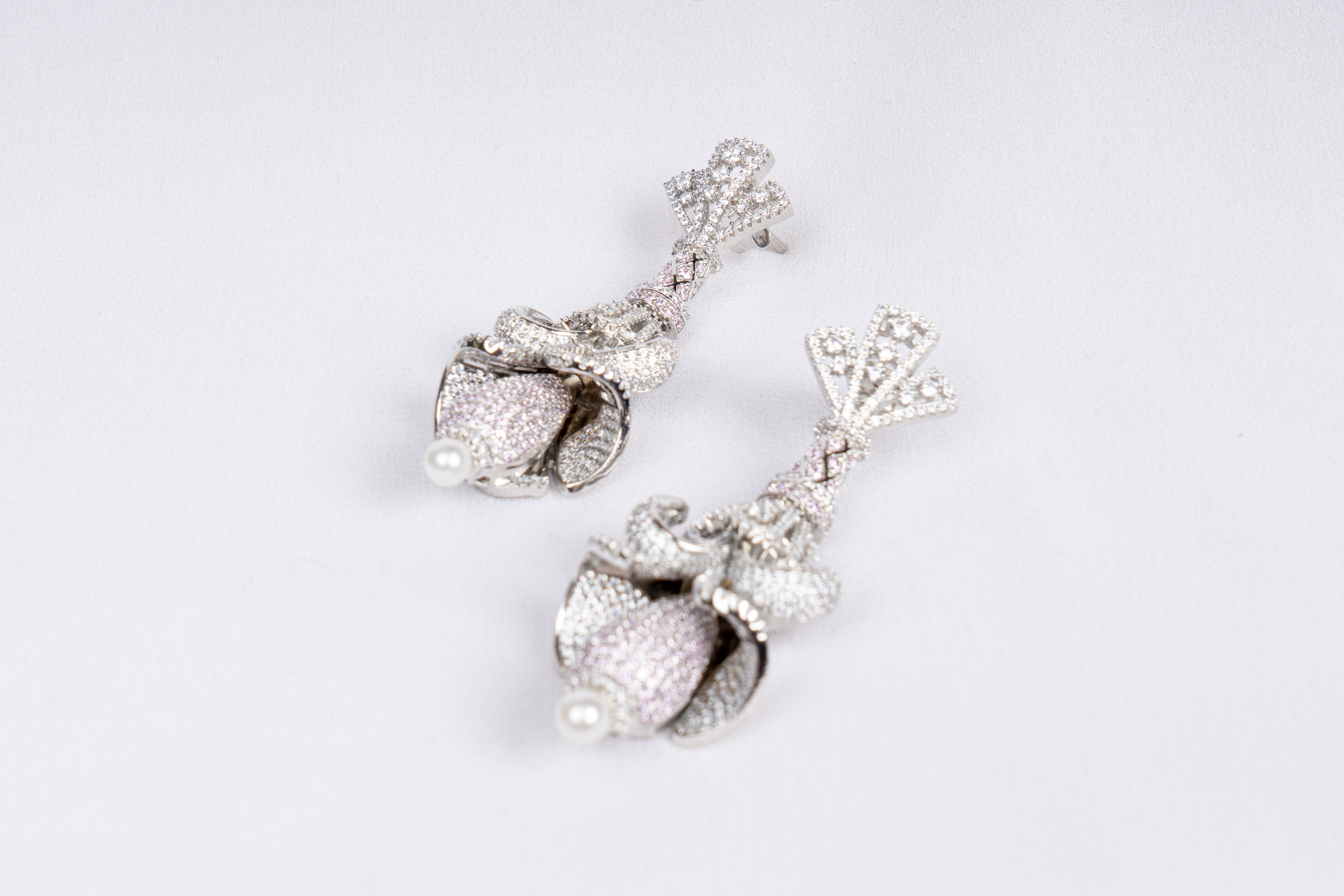 Elysian Pearl Sculpted Collar Necklace Set