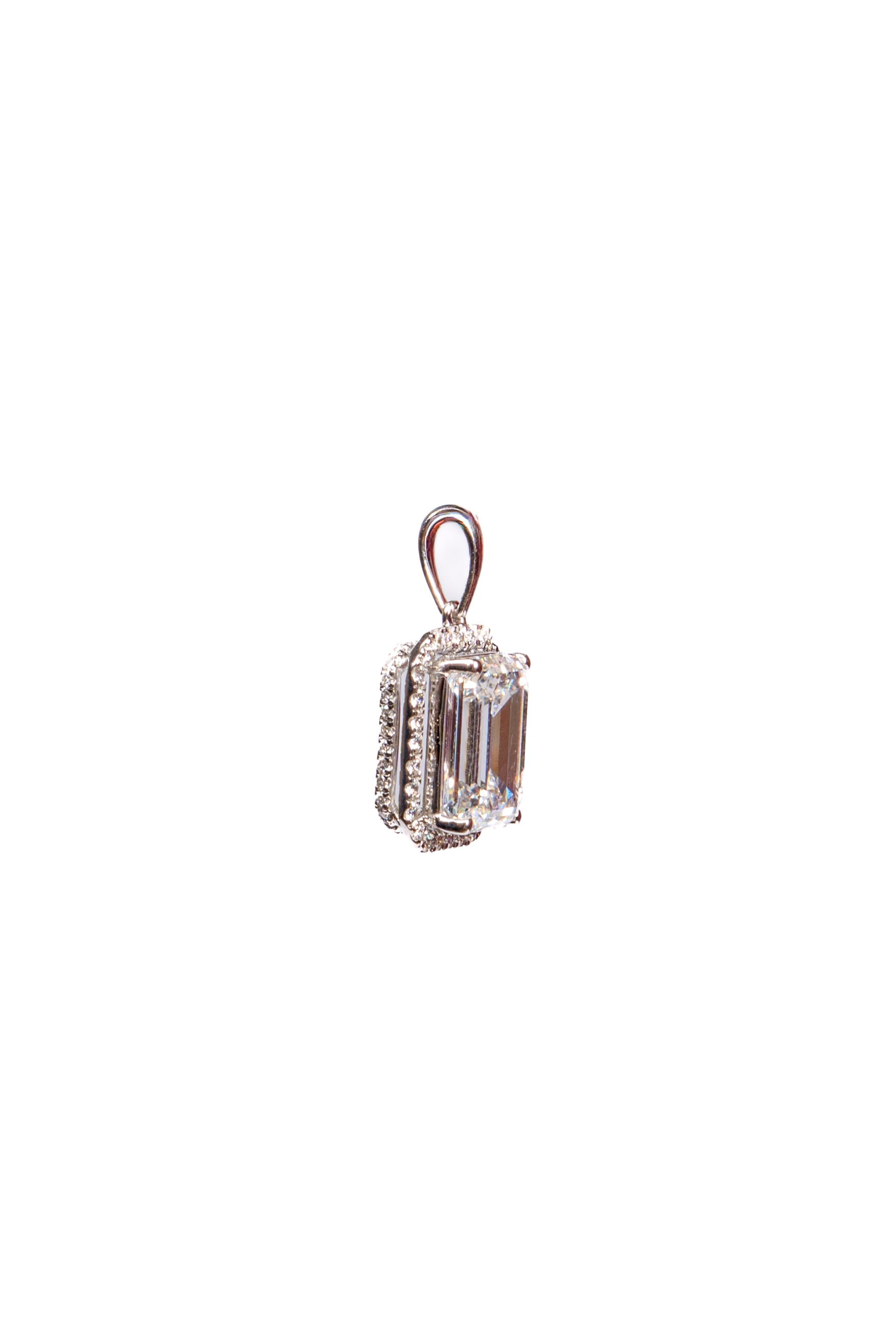 Celestia Radiant Halo Pendant