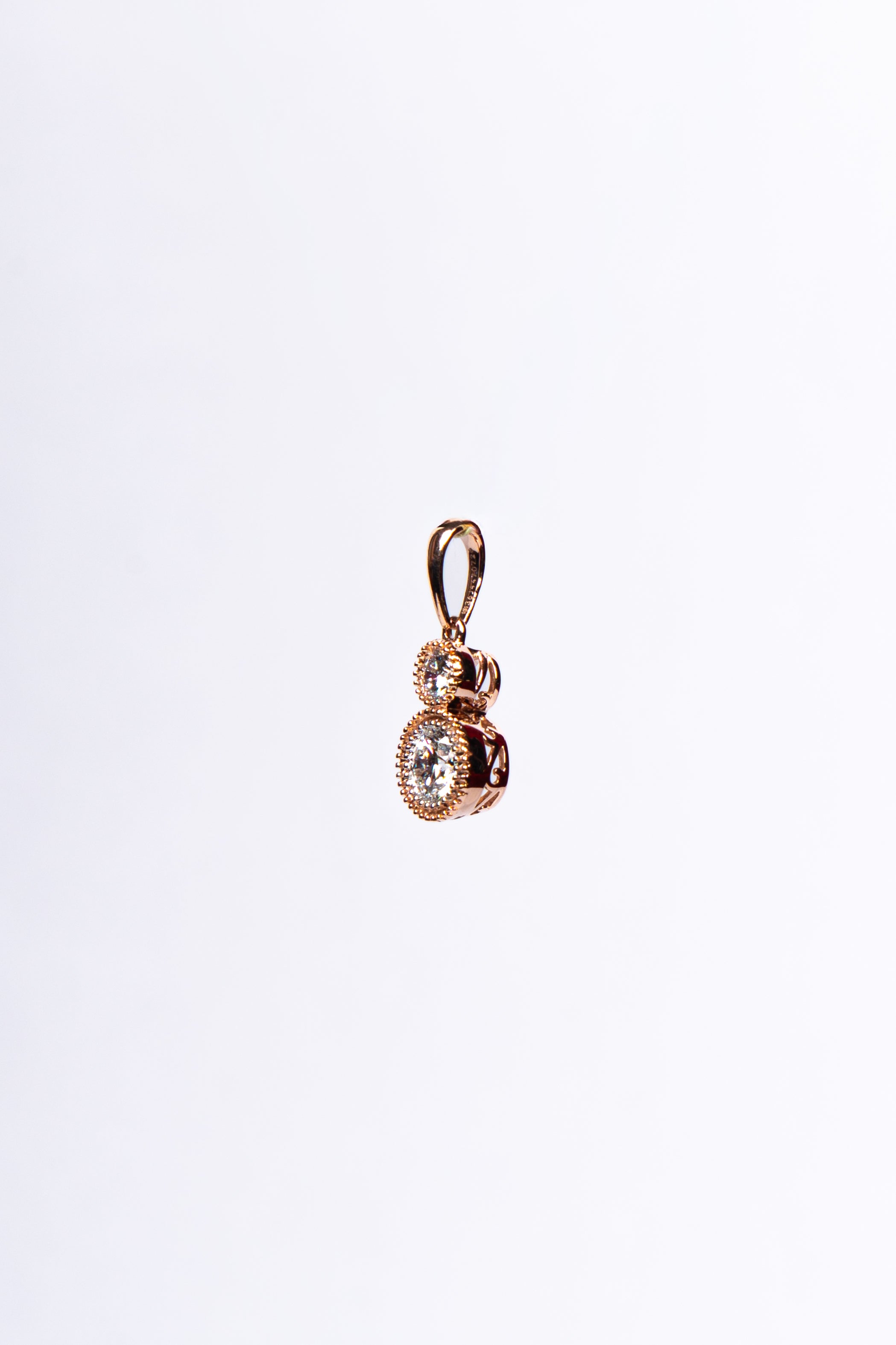 Seraphine Twin Halo Pendant