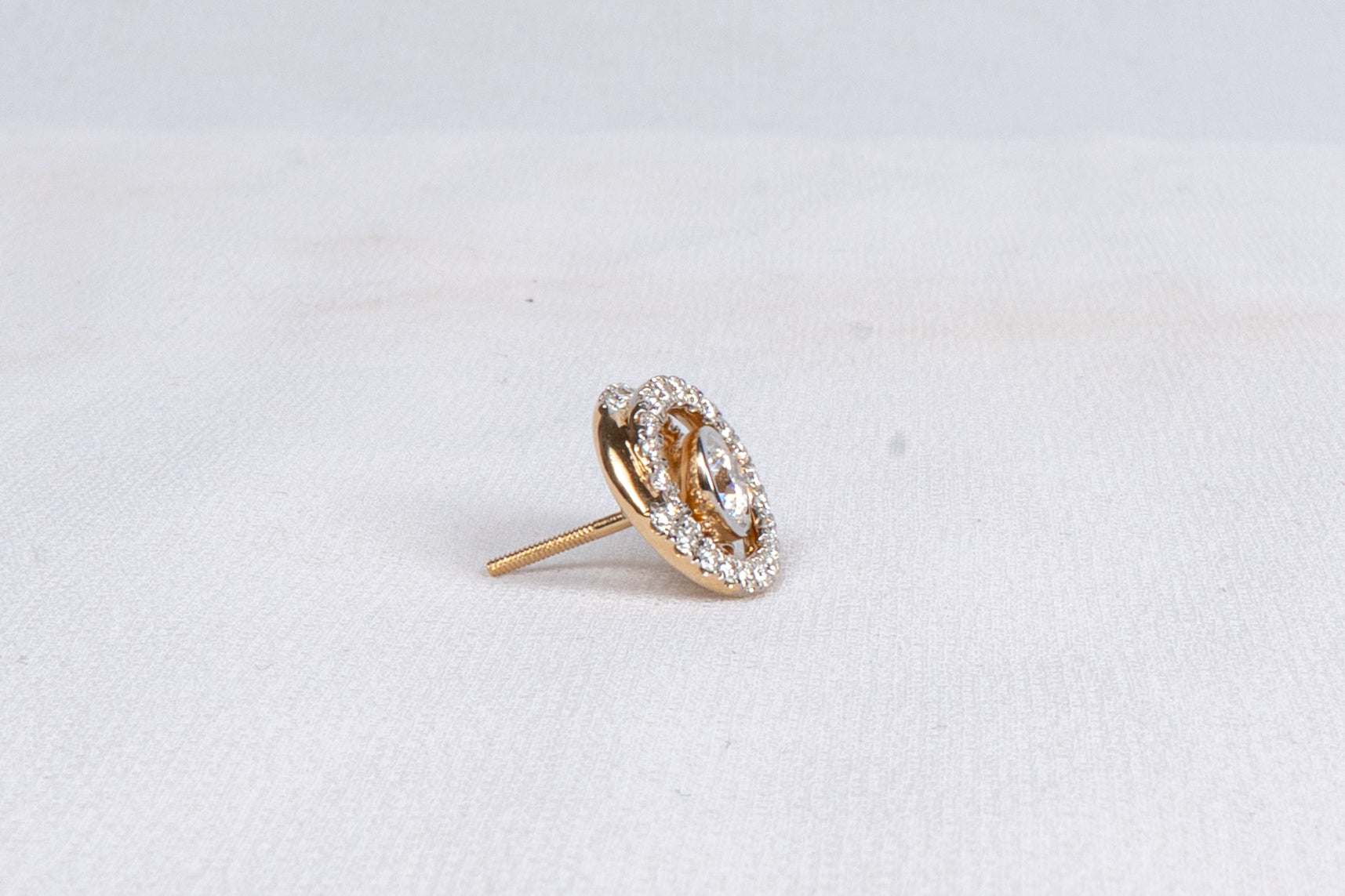 Celestia Double Halo Stud Earrings