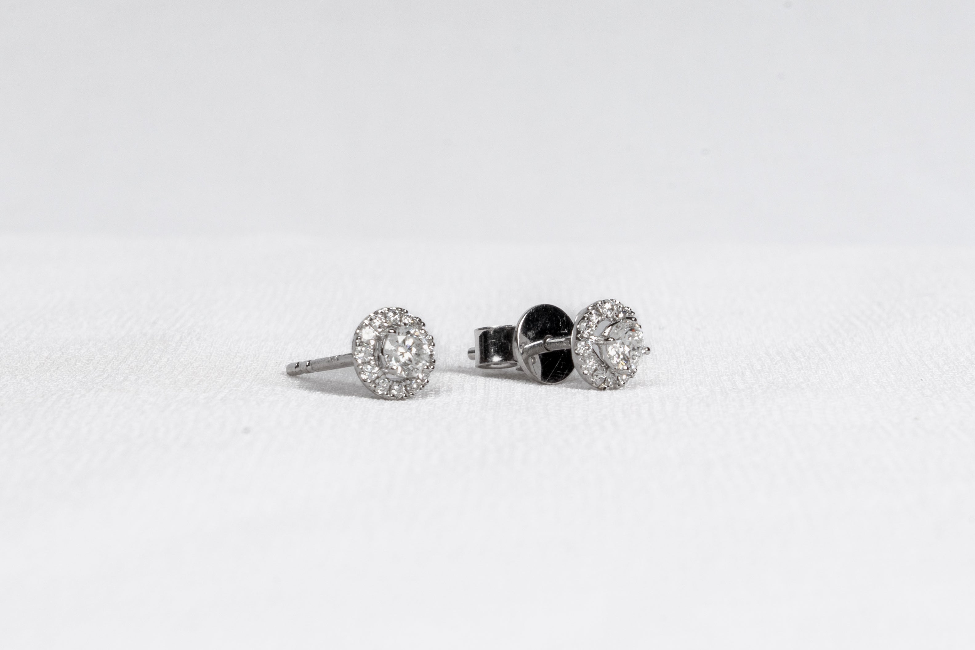 Classic Halo Diamond Tops for Women
