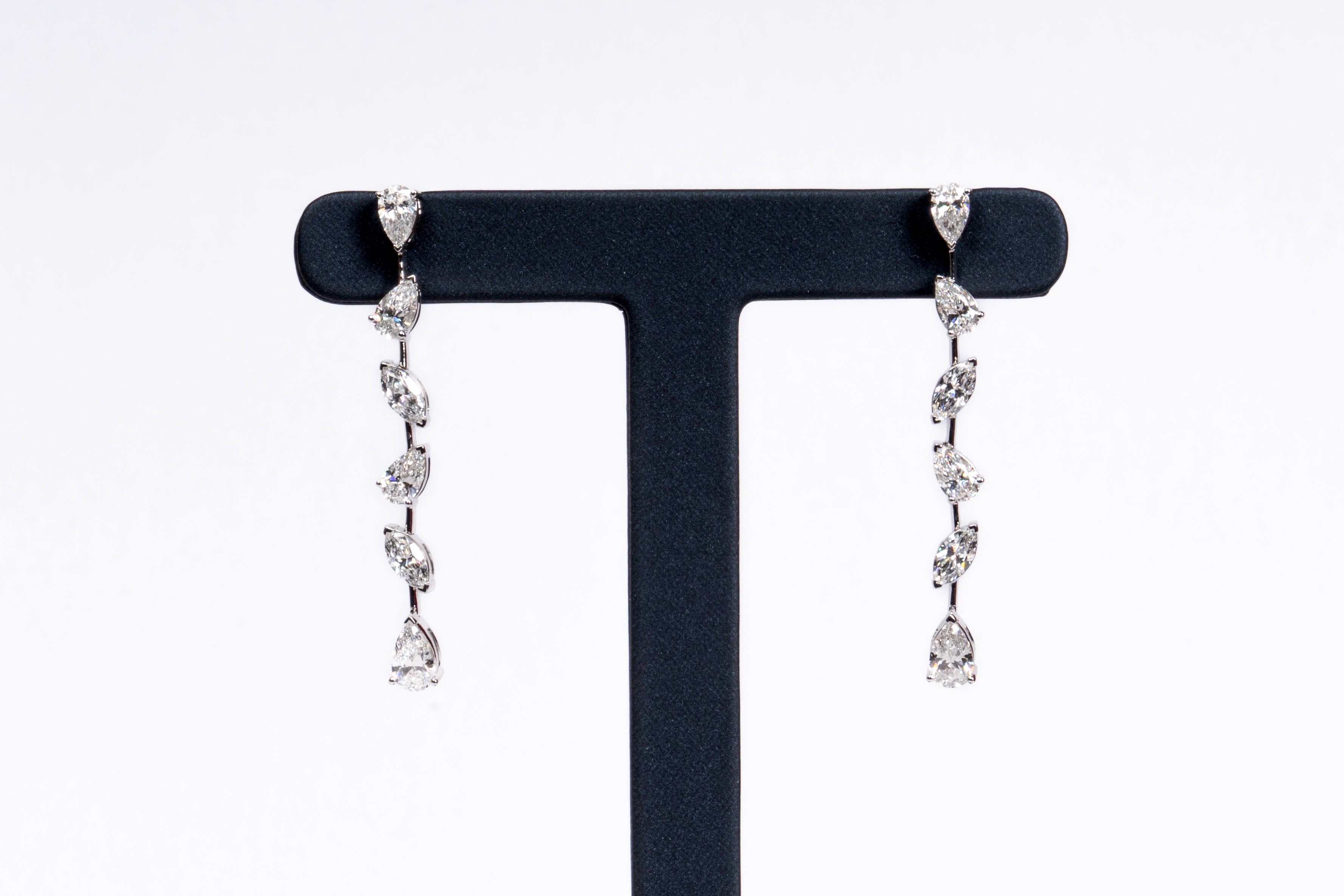 Aurielle Diamond Drop Earrings