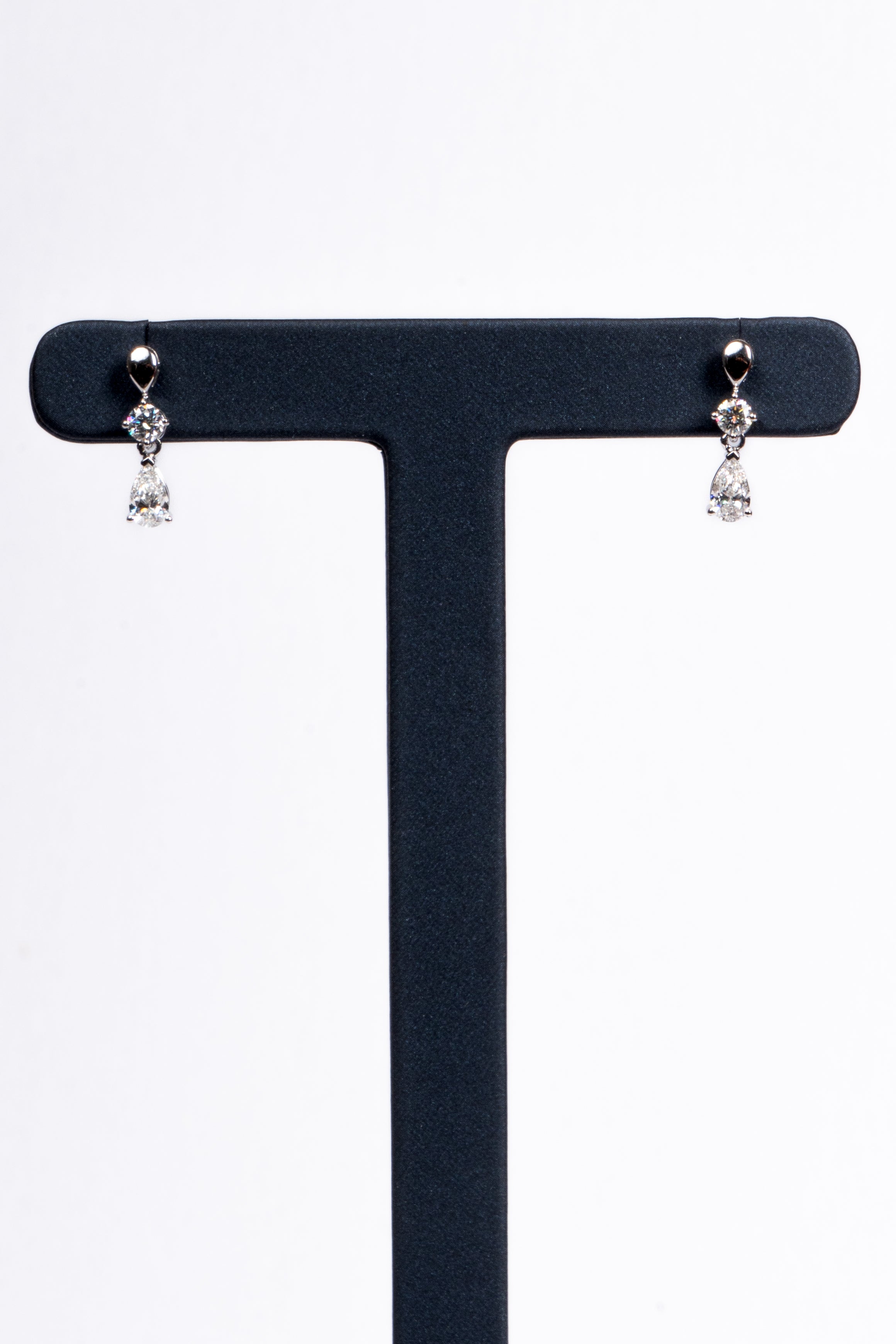 Elara Diamond Drop Earrings