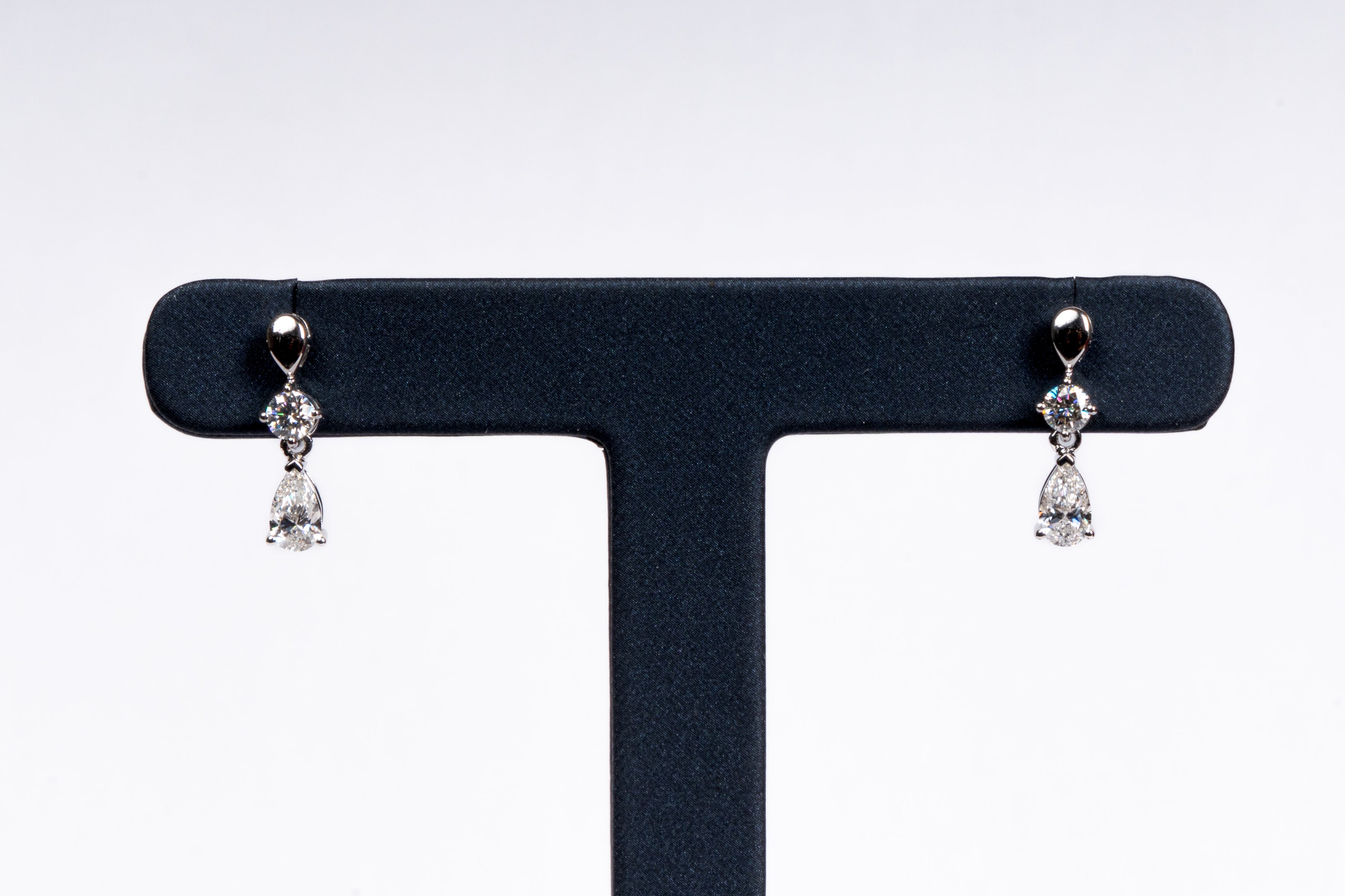 Elara Diamond Drop Earrings