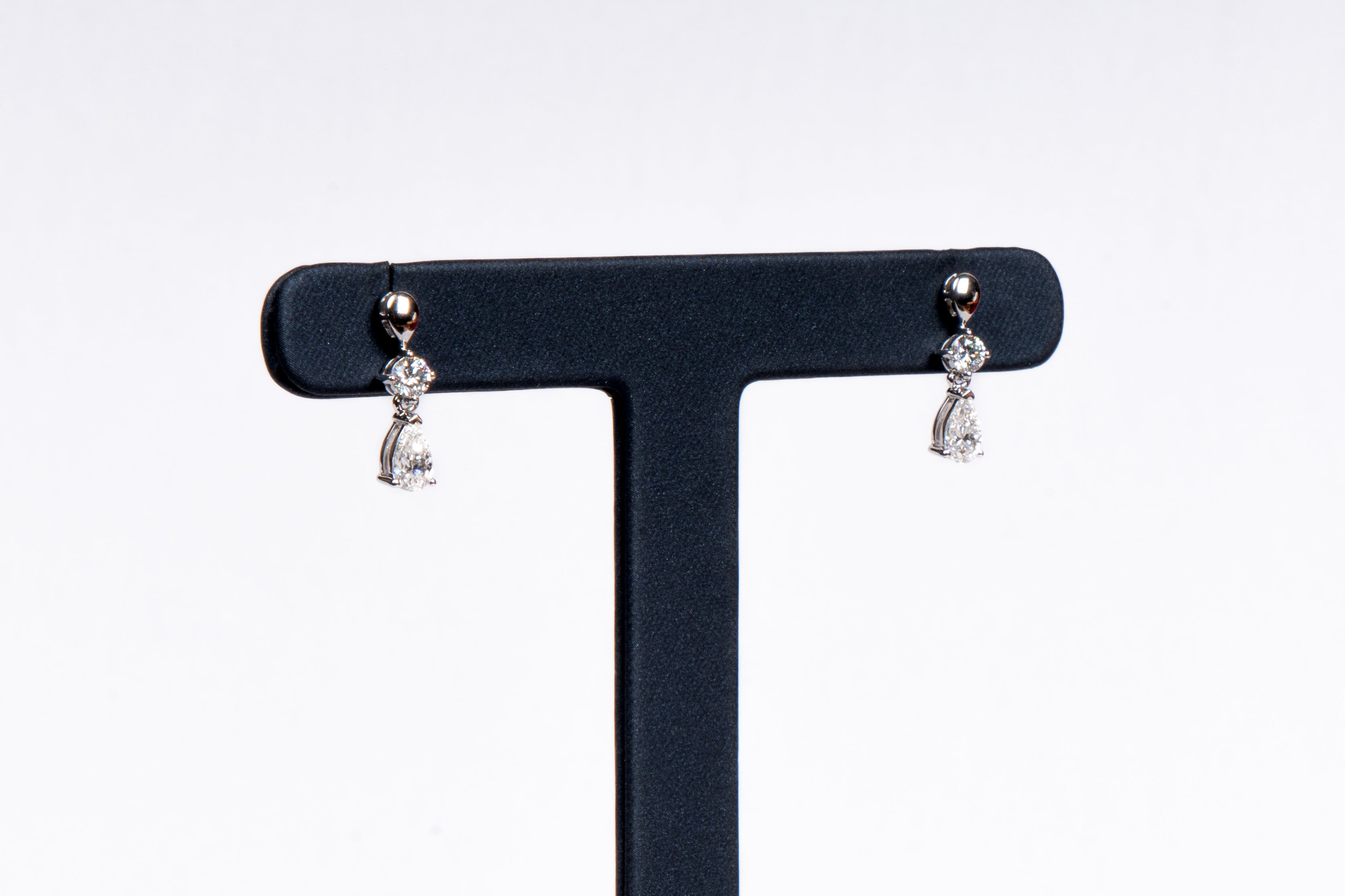 Elara Diamond Drop Earrings