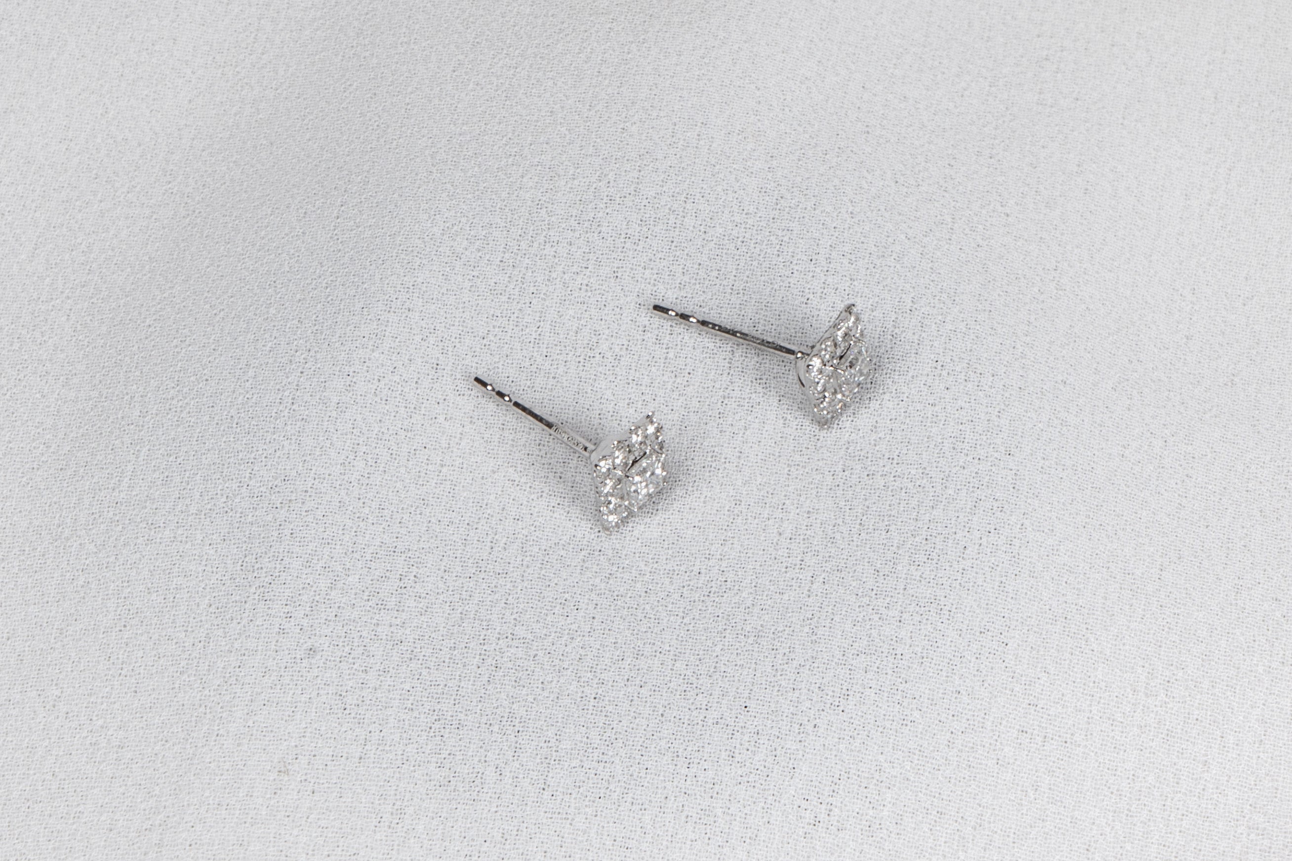 Aurielle Princess Halo Stud Earrings