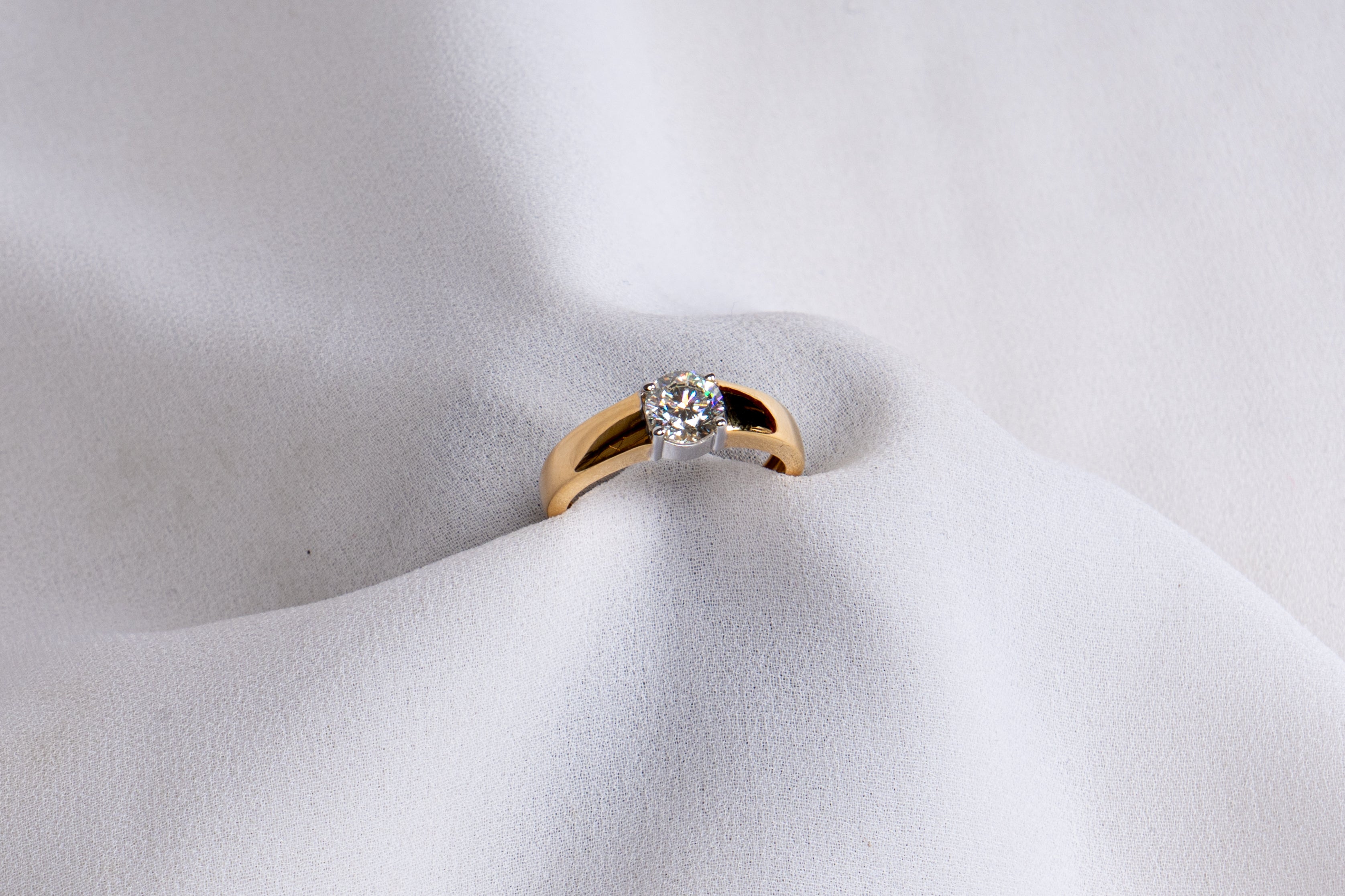 Eternal Spark Solitaire Ring