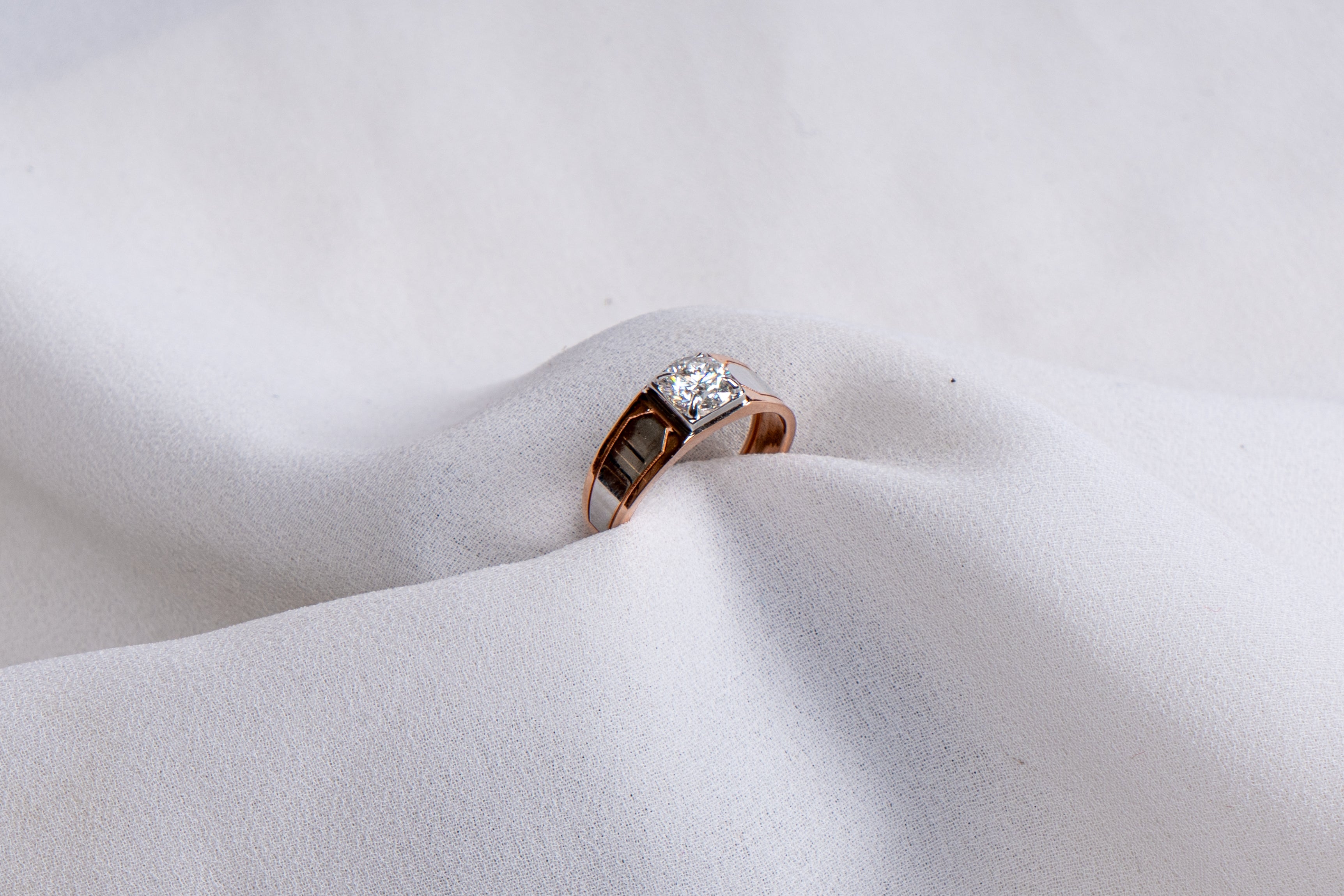 Men's Solitaire Diamond Ring