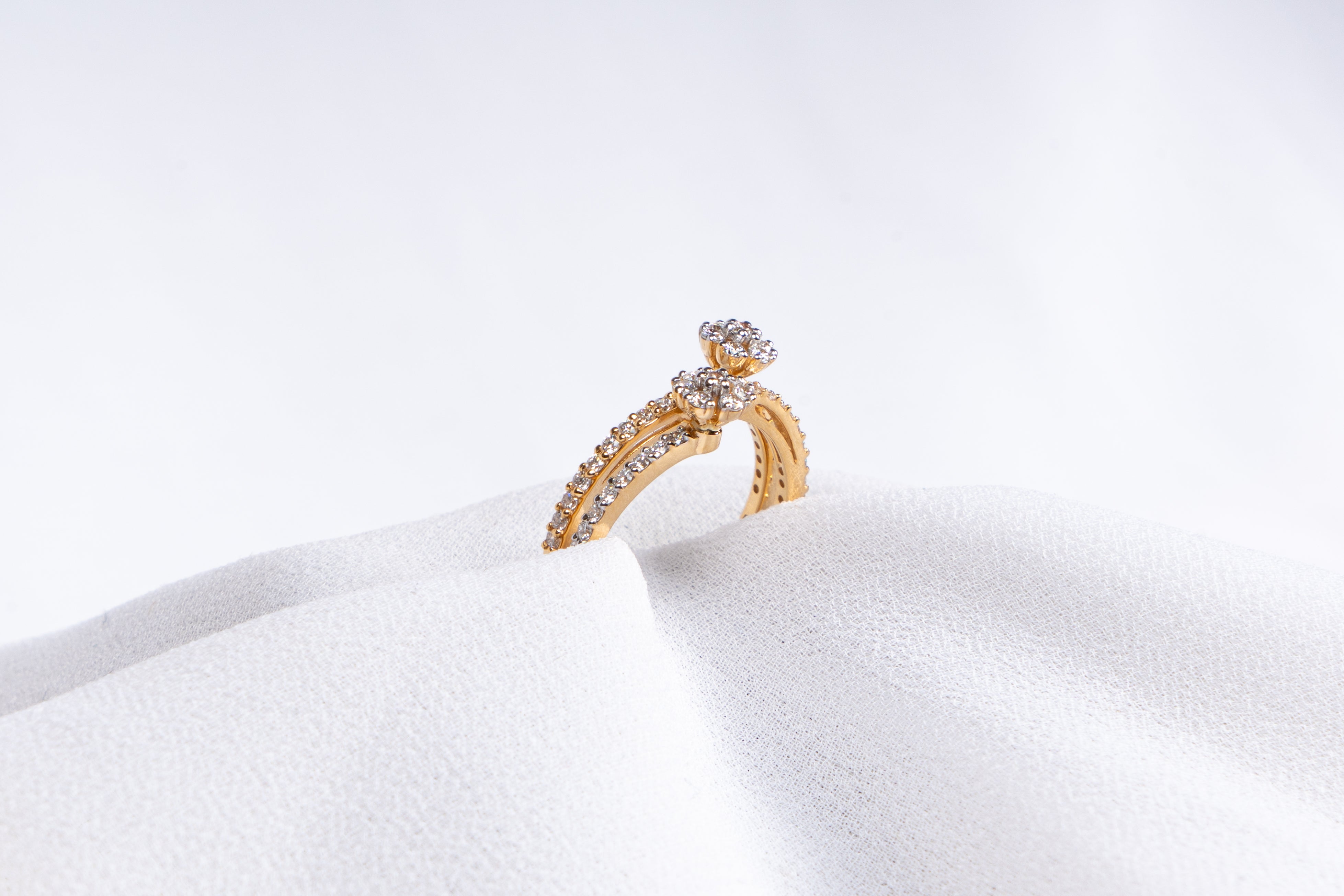 Blossom Duet Diamond Ring