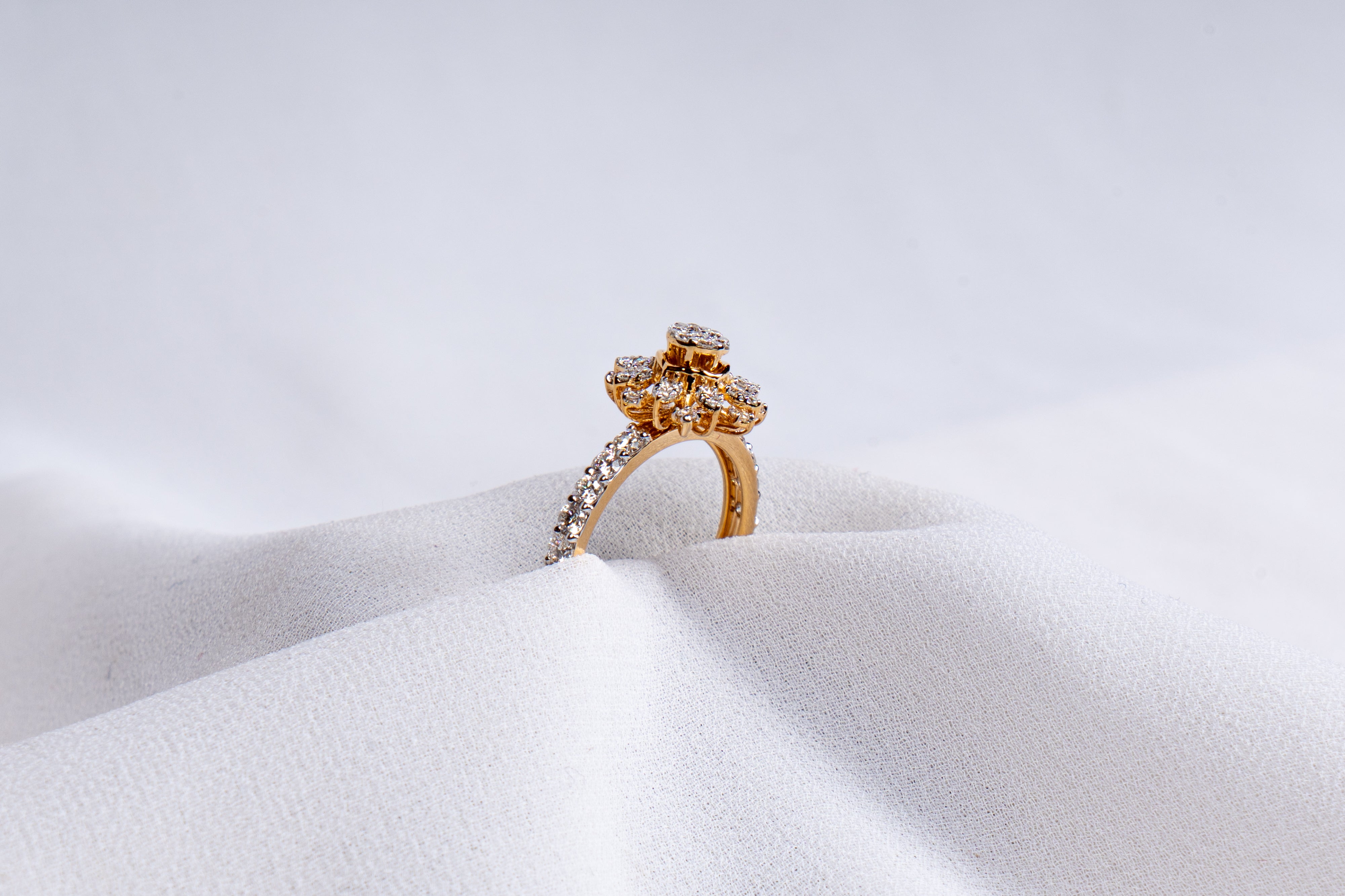Blossom Royale Floral Ring