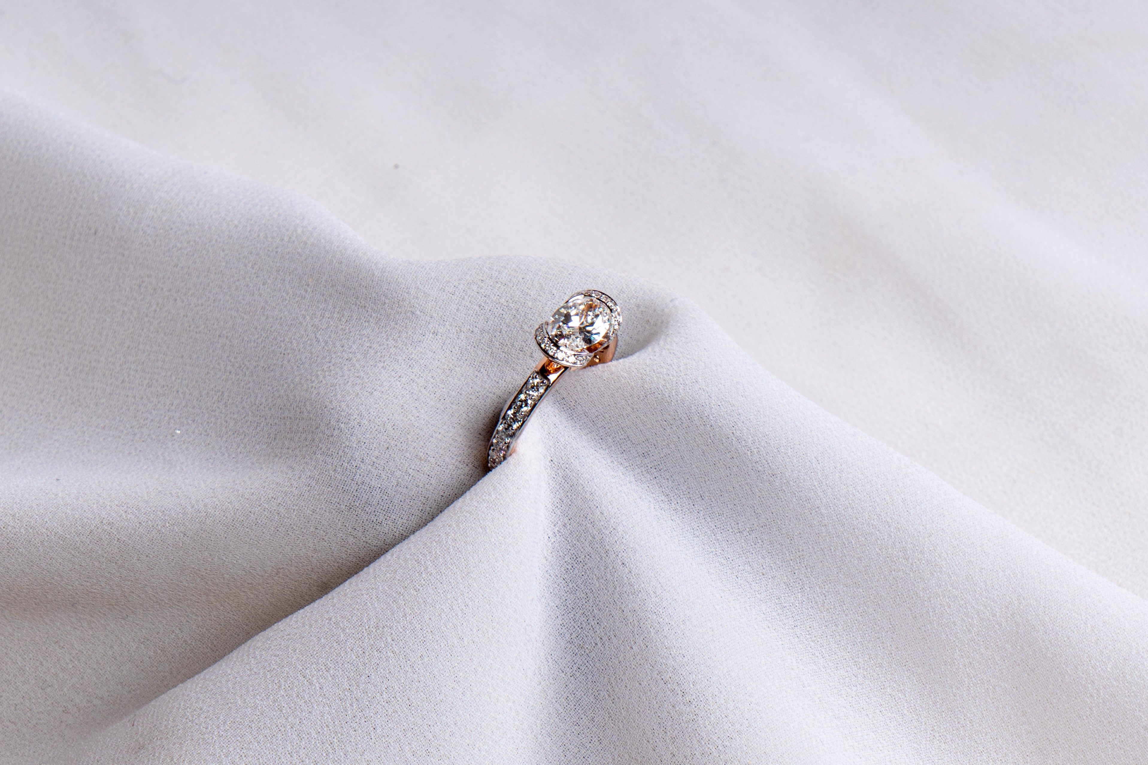 Celestine Oval Grace Ring