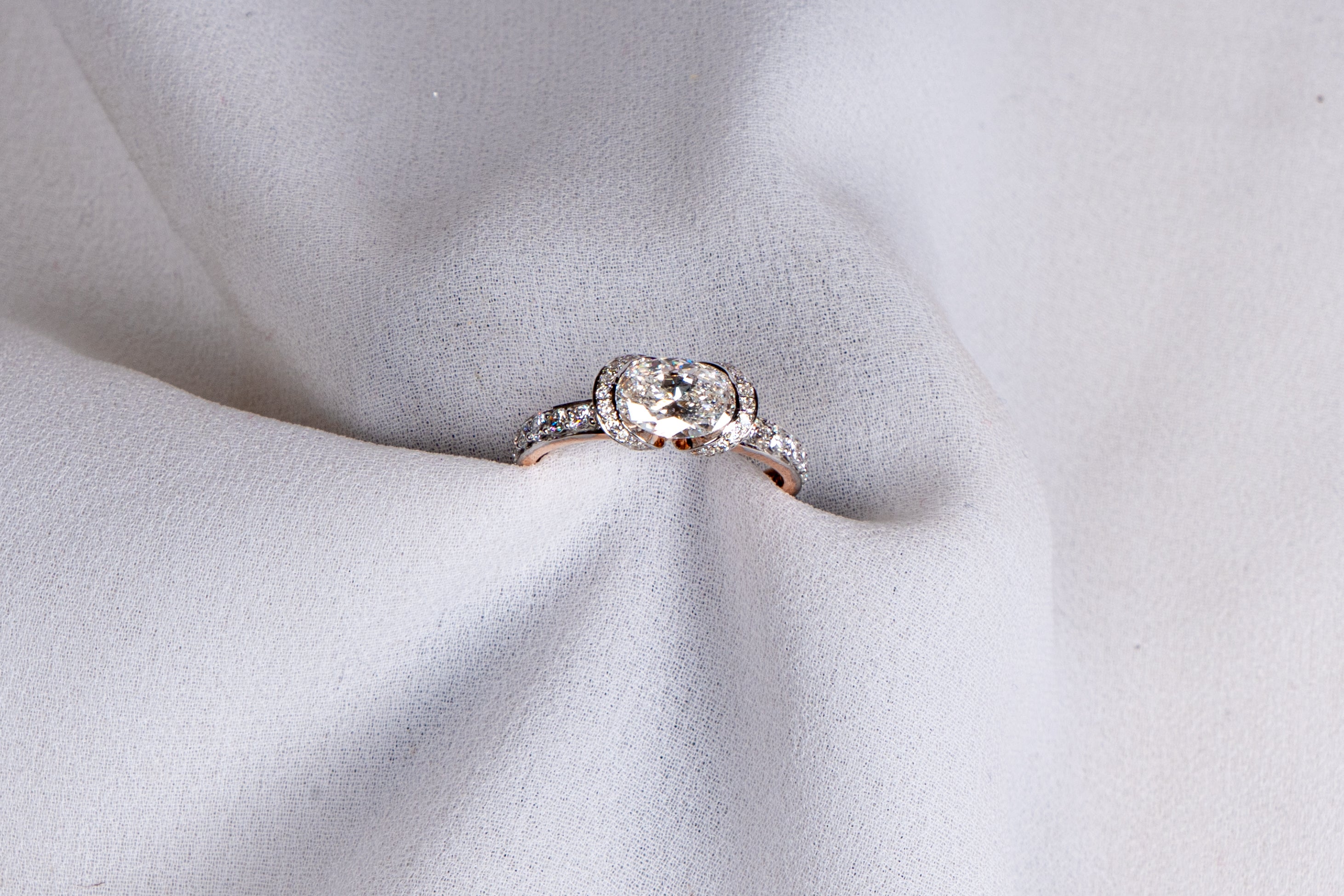 Celestine Oval Grace Ring