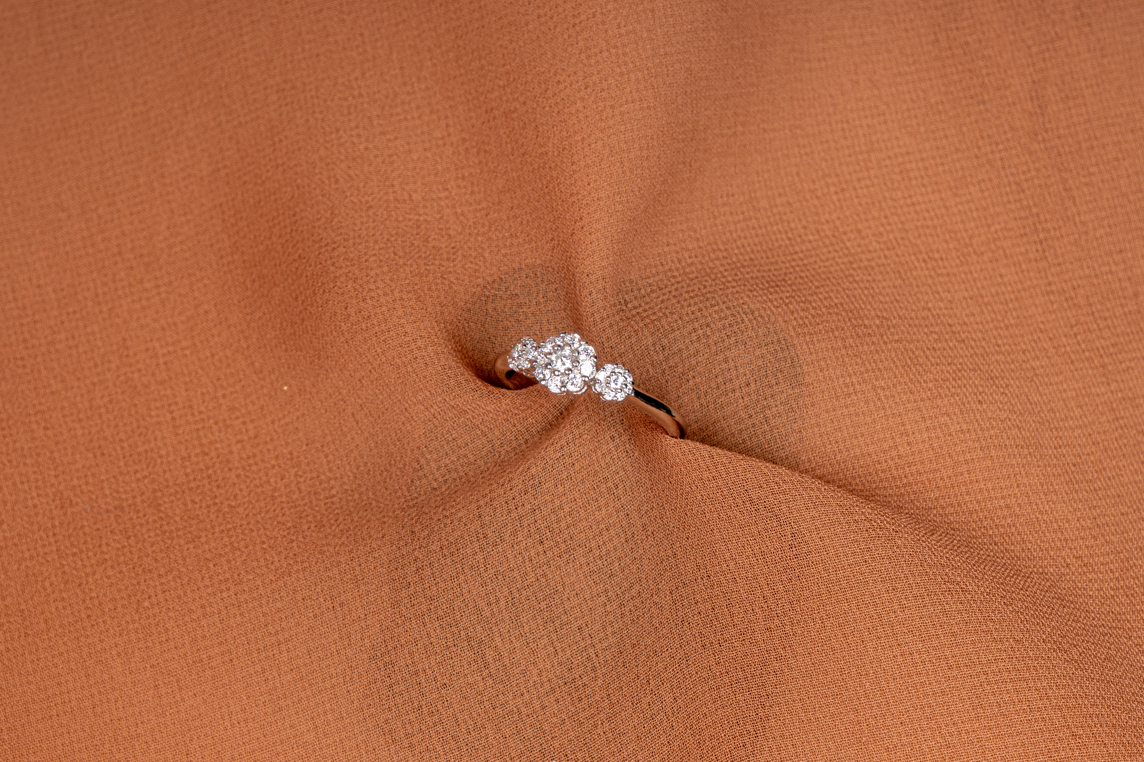 Celeste Diamond Lariat Jewelry Set with Bracelet and Ring