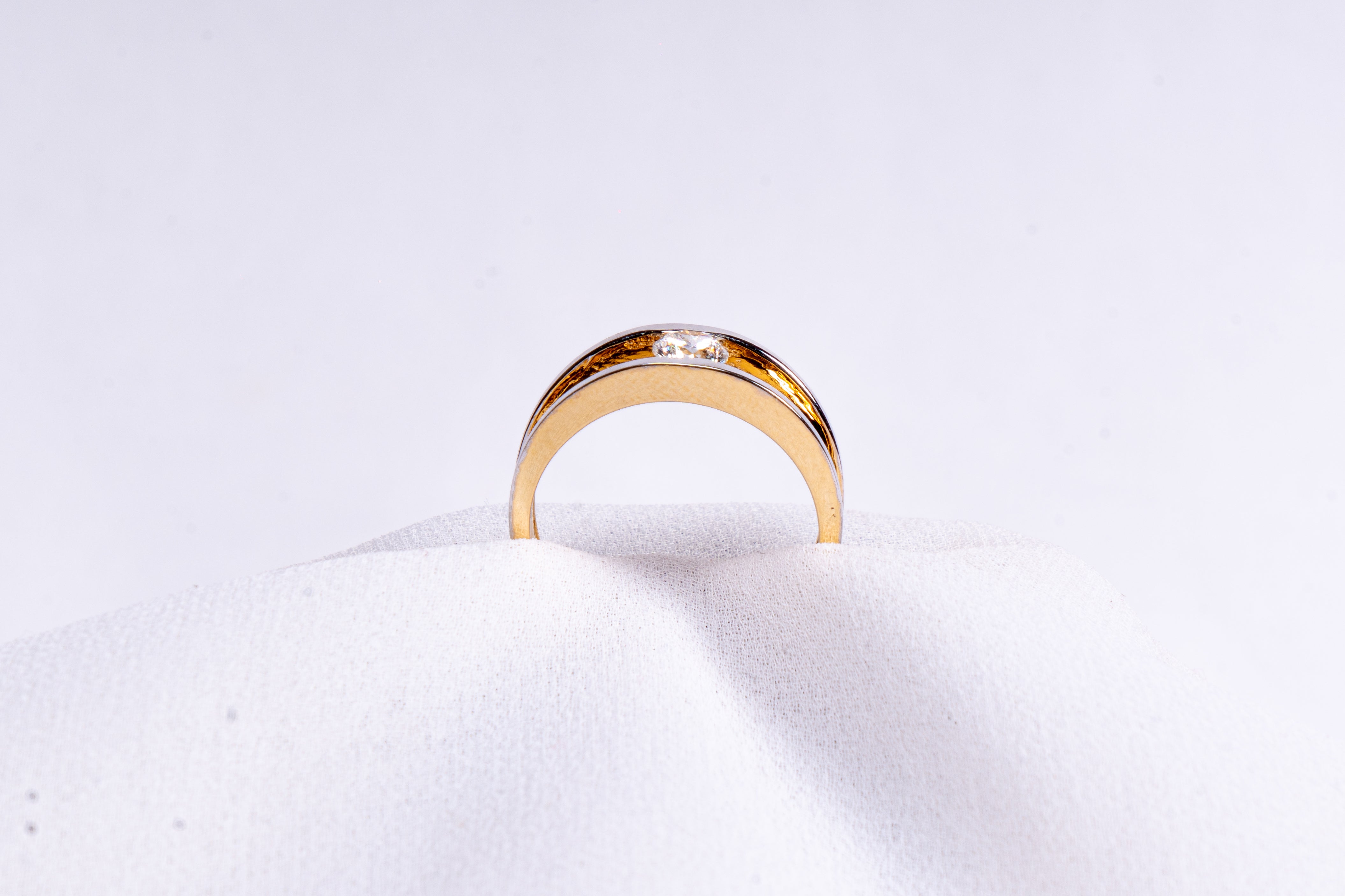 Aurelius Orbit Diamond Band Ring