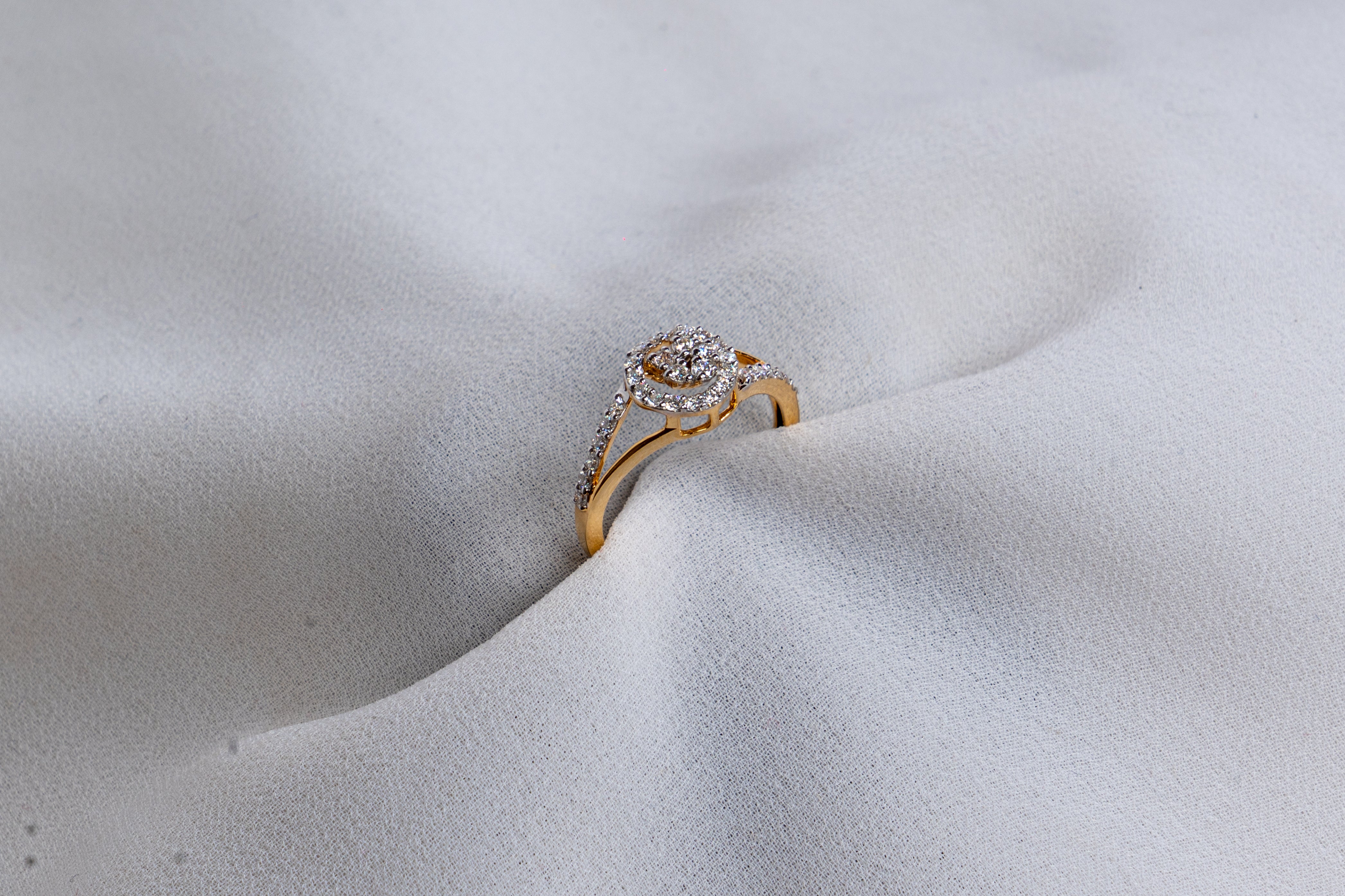 Celestique Halo Whisper Ring
