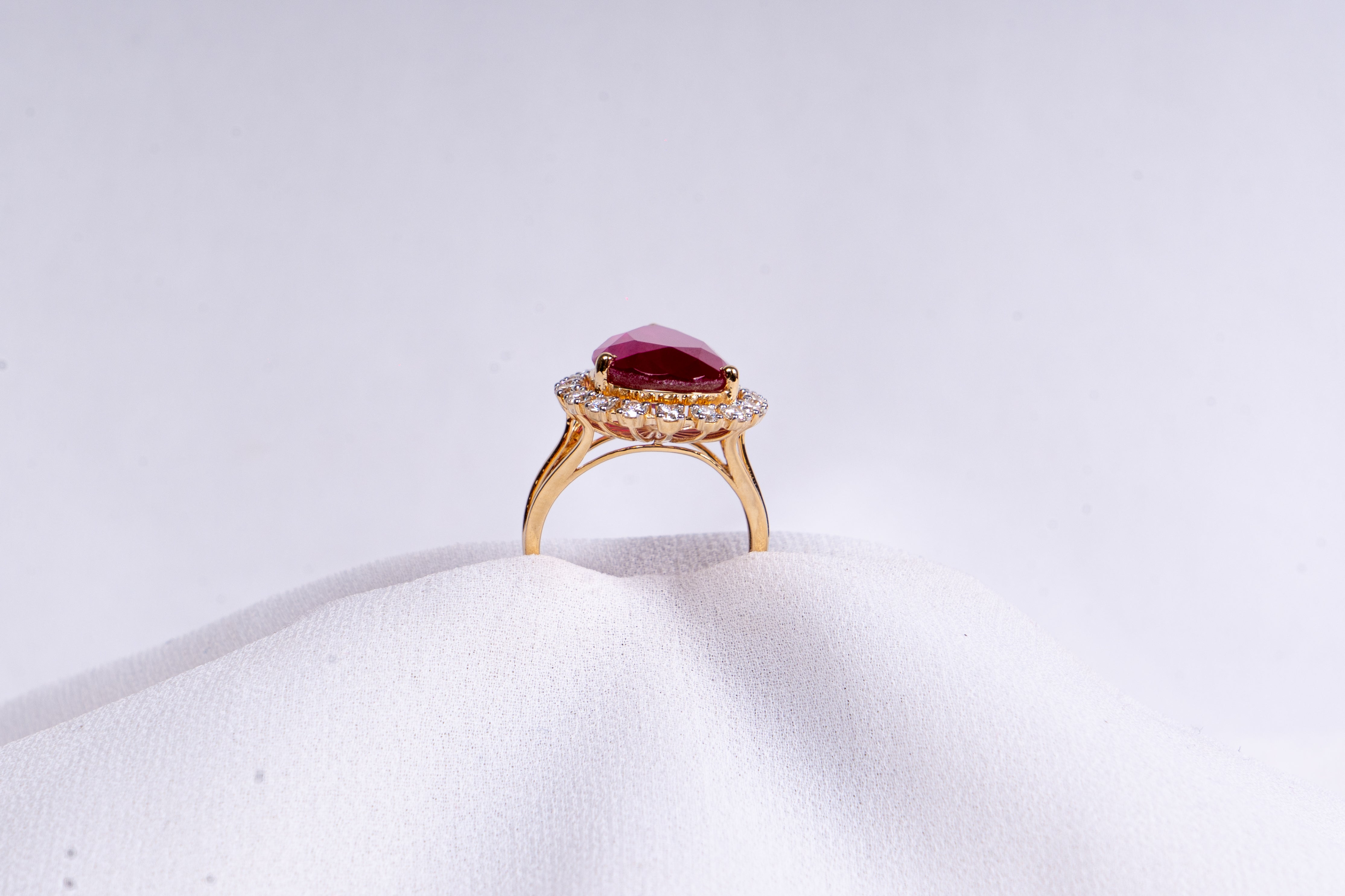 Rosavelle Majestic Ruby Ring
