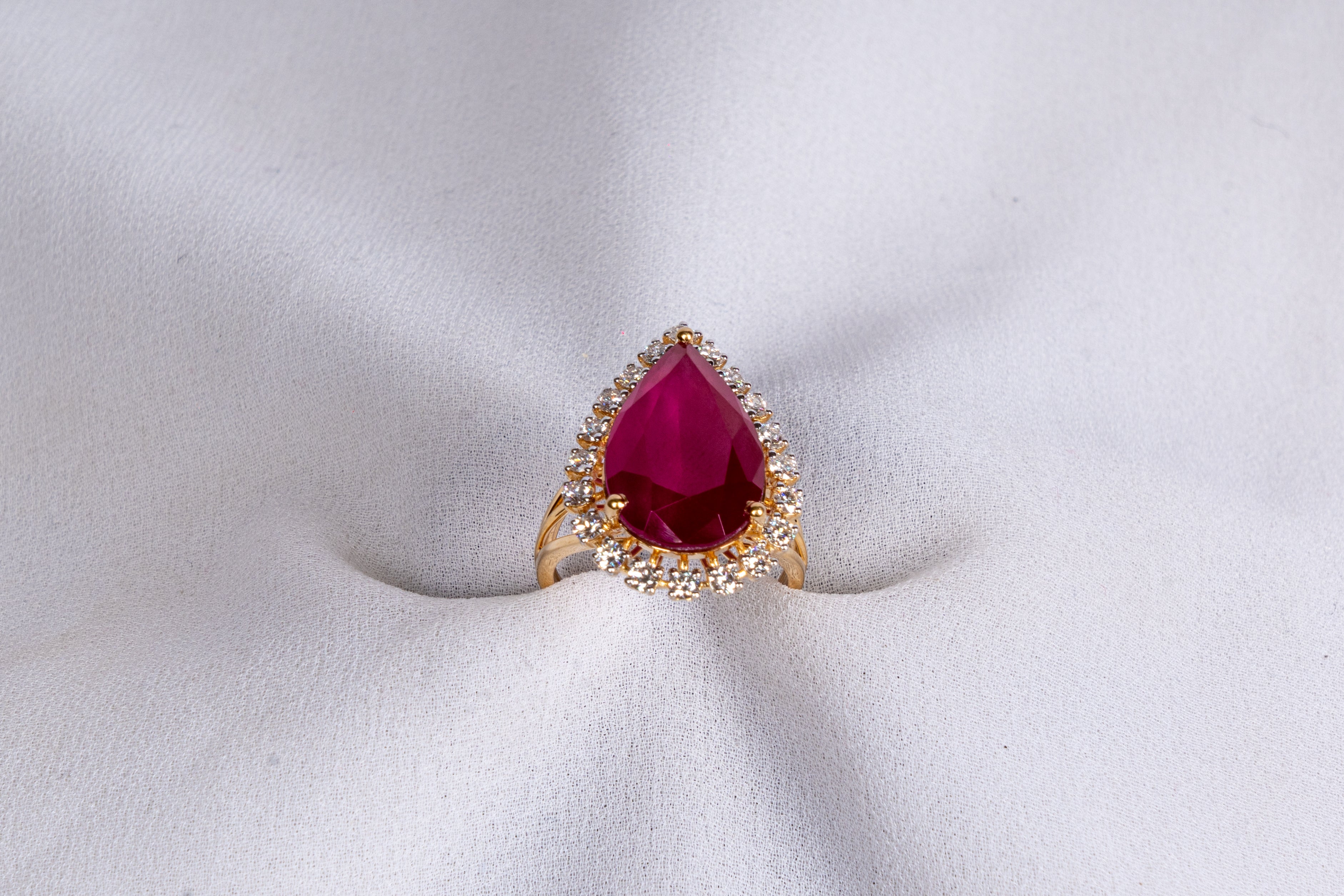 Rosavelle Majestic Ruby Ring