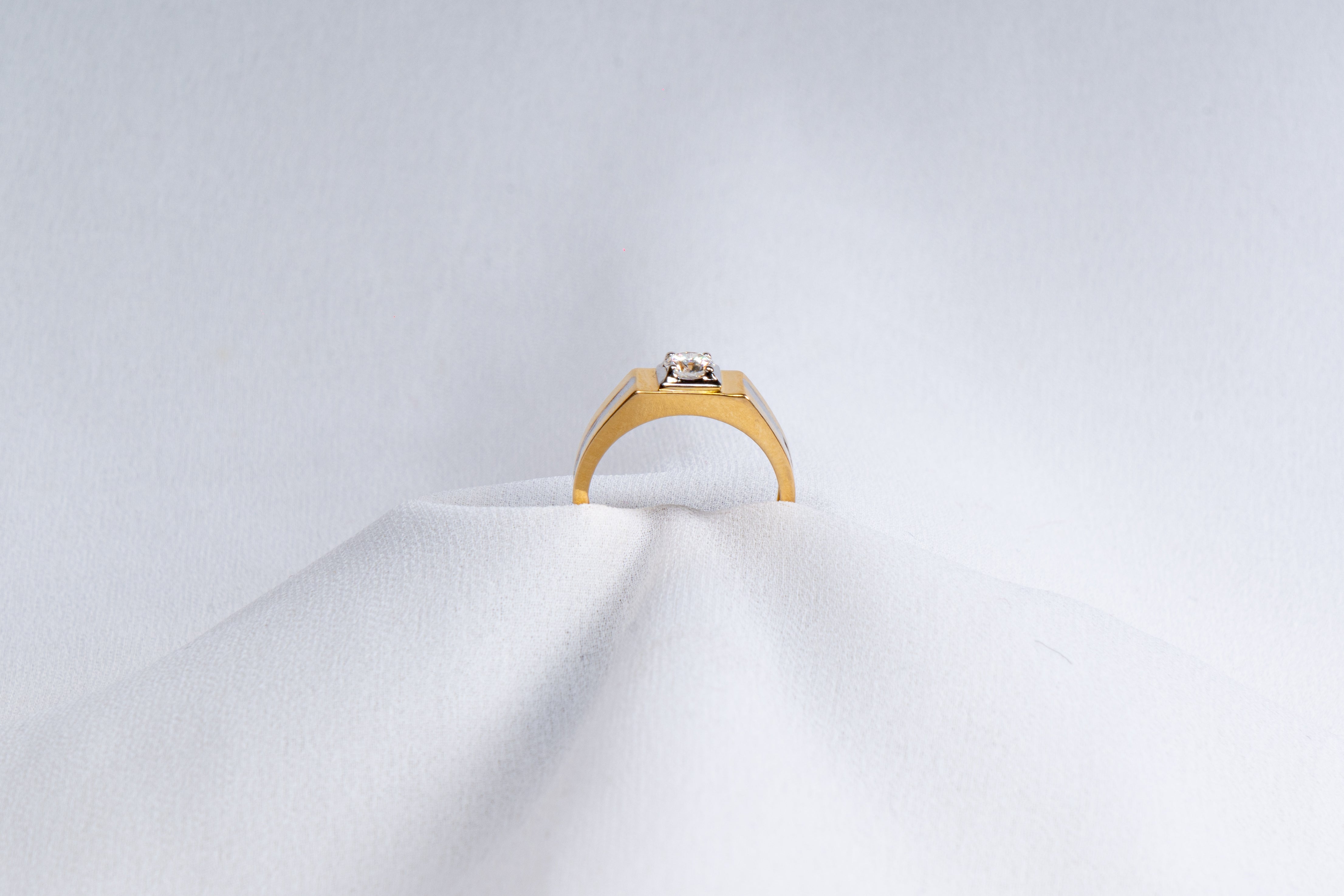 Regal Axis Solitaire Ring