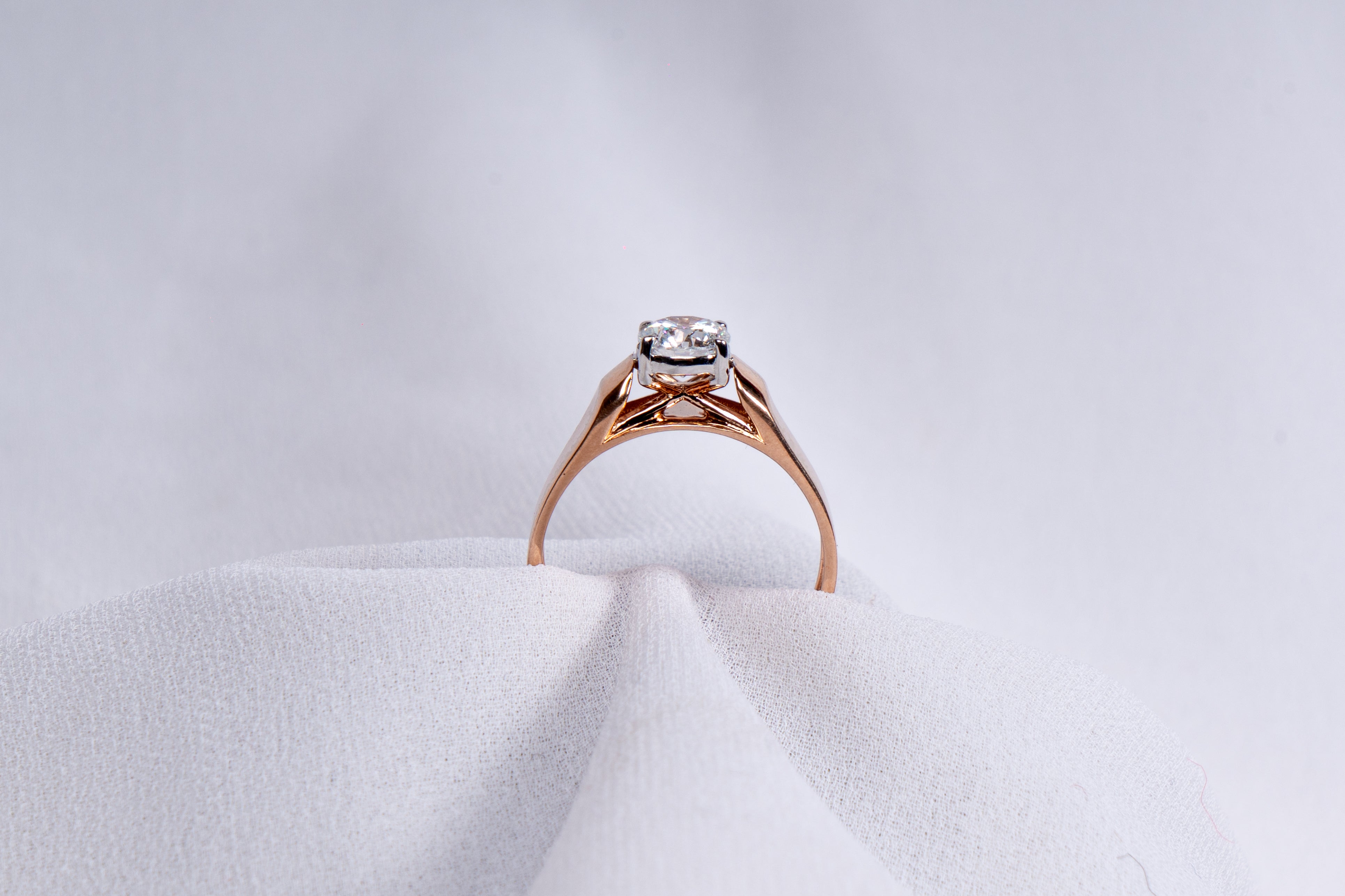 Imperial Solitaire Diamond Ring